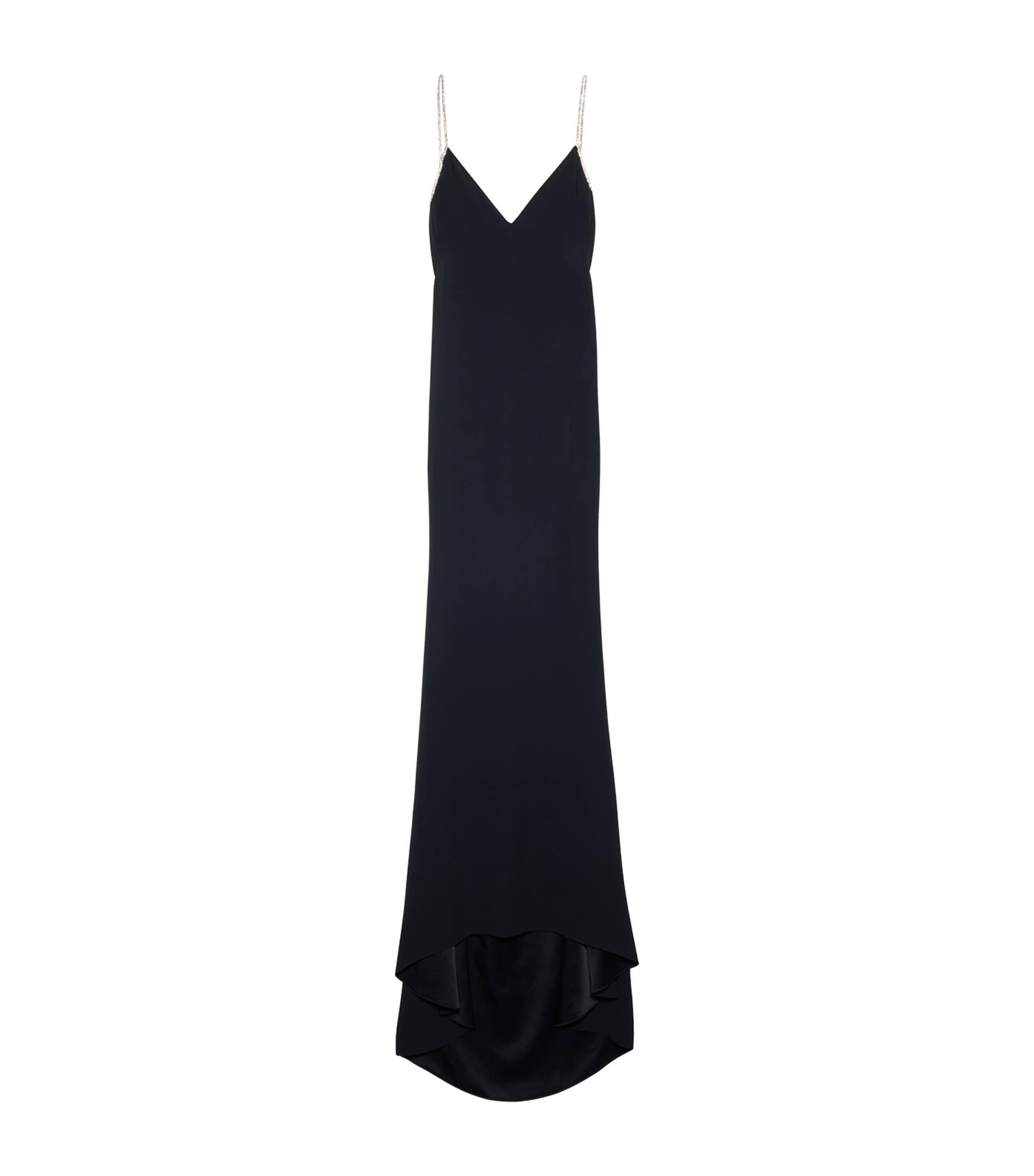 TOM FORD Womens Satin Embellished Maxi Dress Ntn Image 1