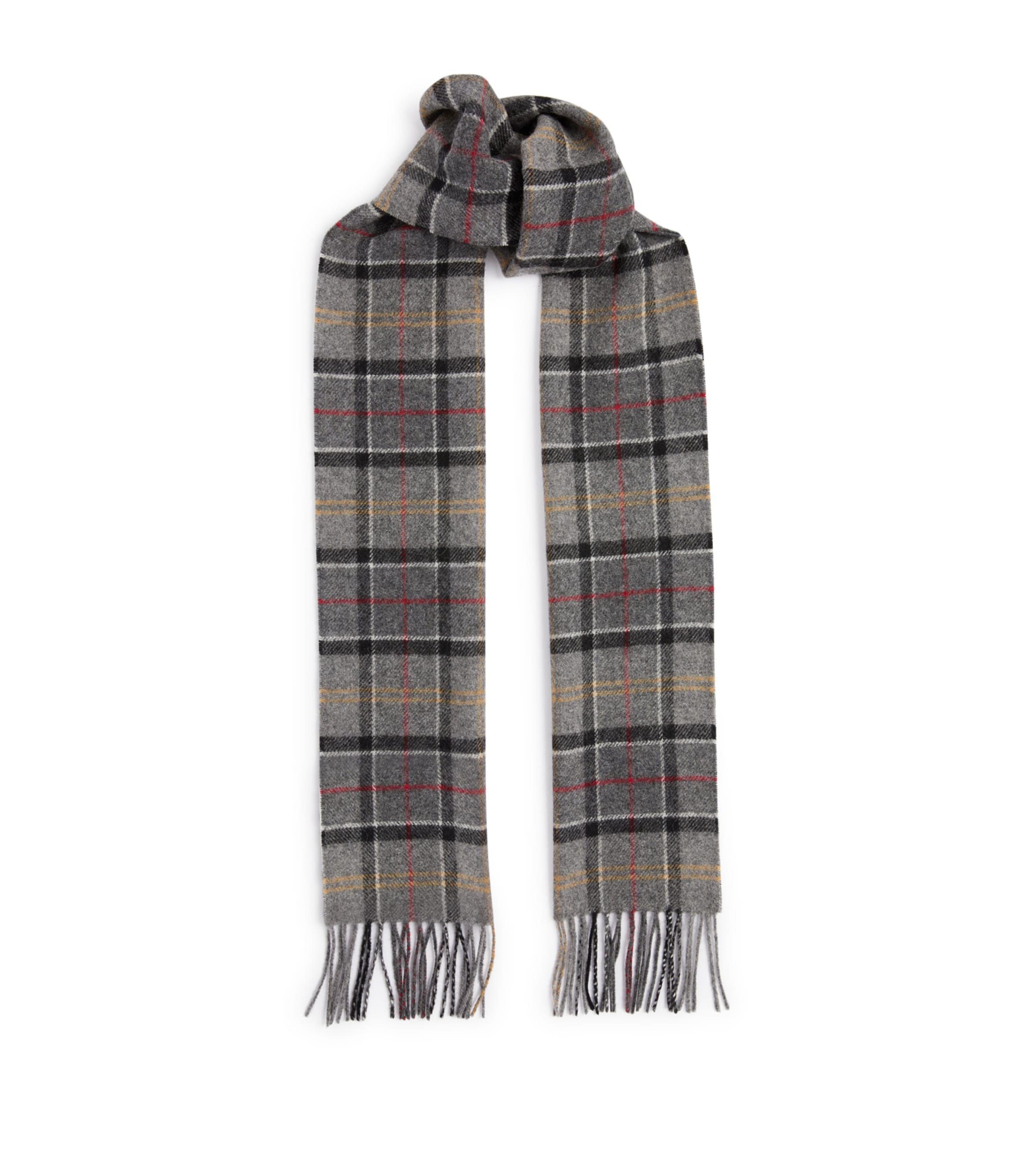 Wool Tartan Scarf MULTI Image 2