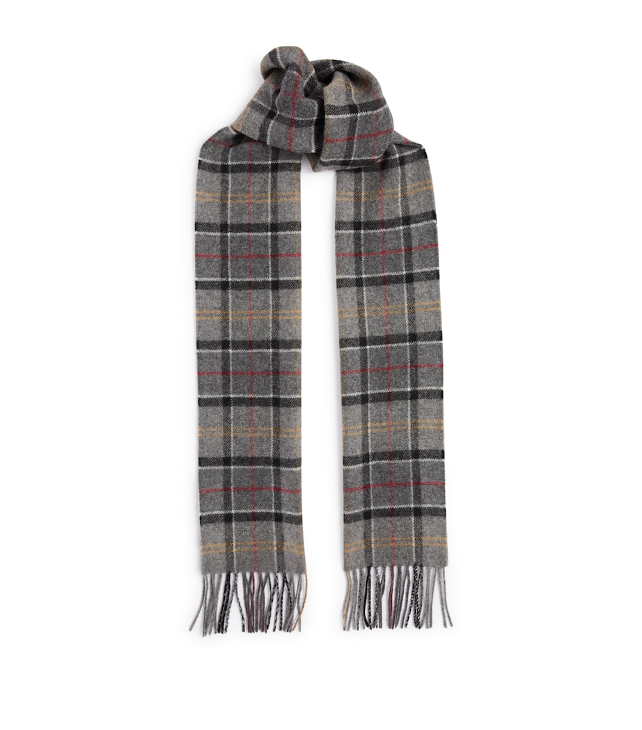 Wool Tartan Scarf MULTI Image 2