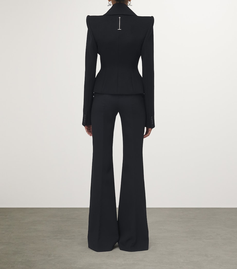 Wool-Cashmere Double-Breasted Blazer 1000 Image 4