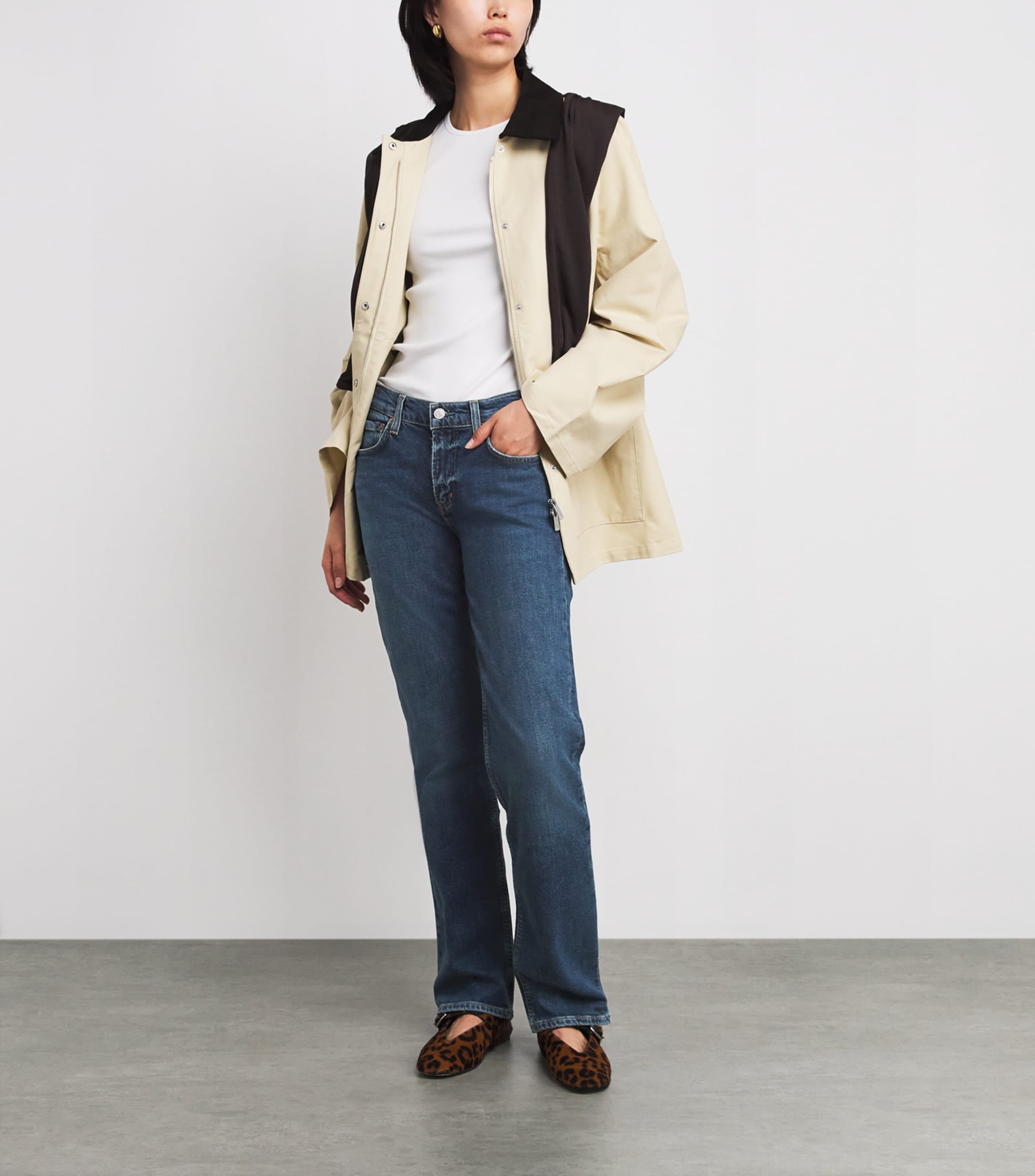 Low-Rise Slim Jeans SLICK MD WSHD IND Image 2