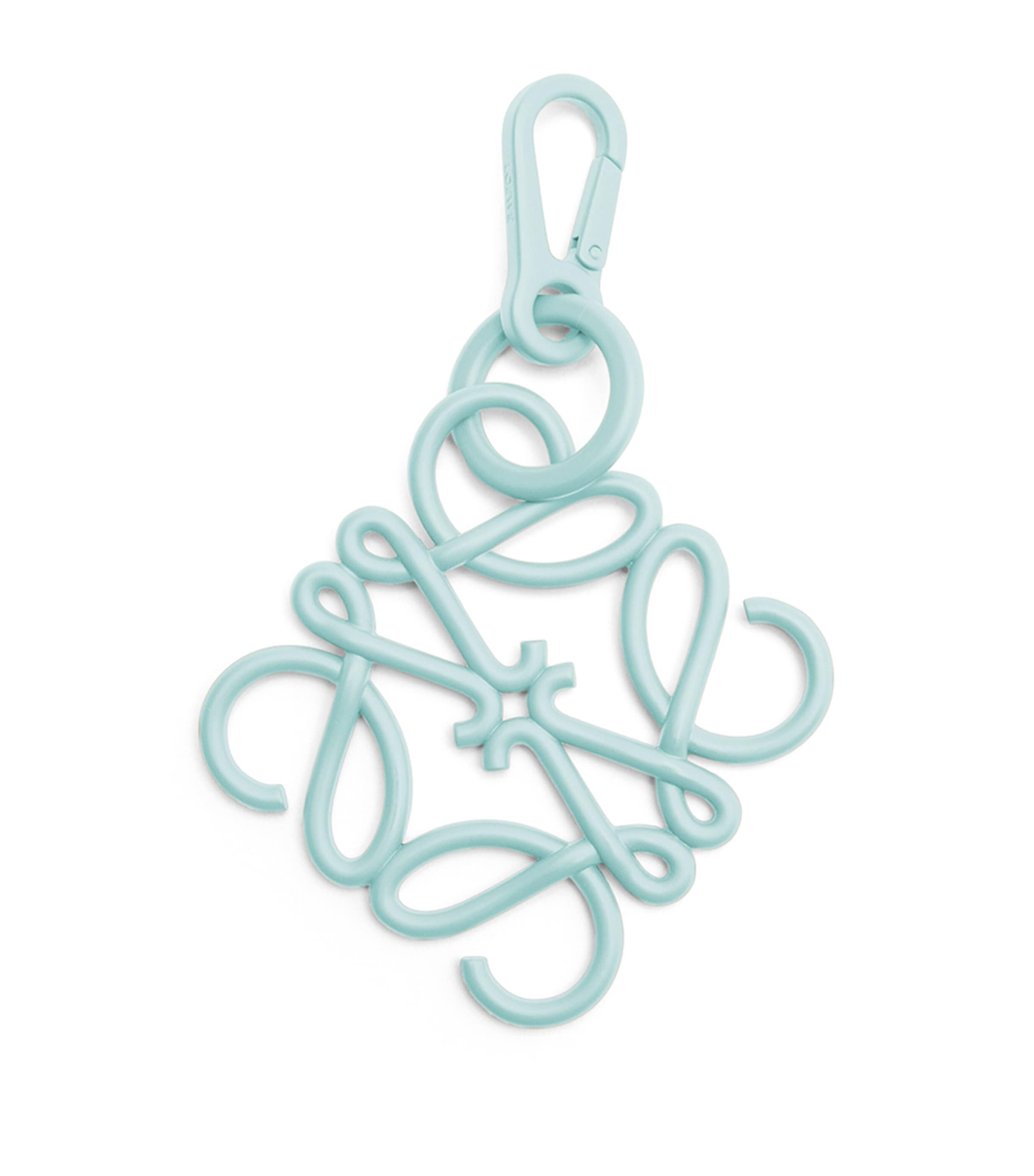 Loewe Metal Anagram Charm In Blue