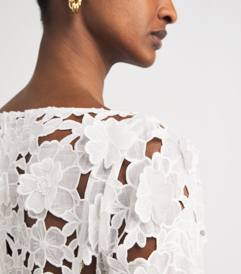 Crochet Patience Maxi Dress IVORYIVO Image 5