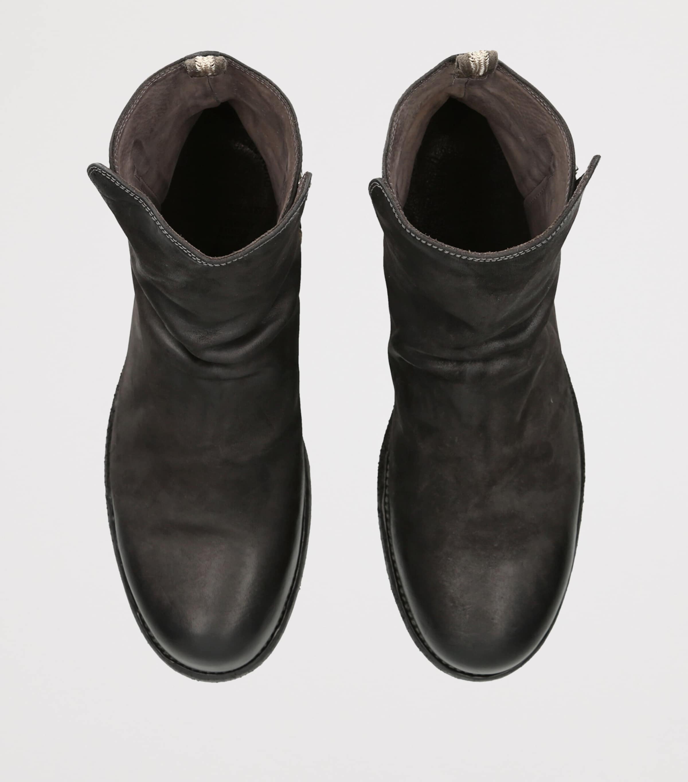 Officine Creative Suede Bulla Ankle Boots Grey/dark Image 3