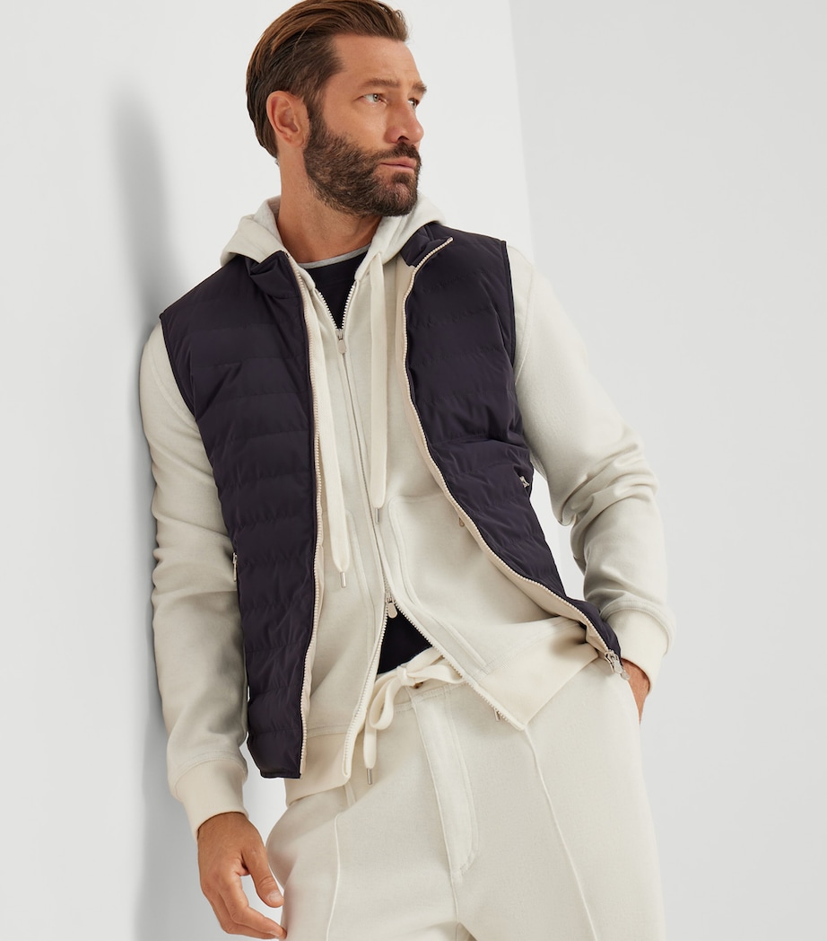 Bonded Taffeta Down Gilet CZV03 Image 5