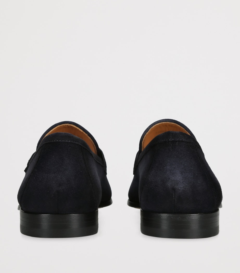 Suede Diezma Loafers NAVY Image 2