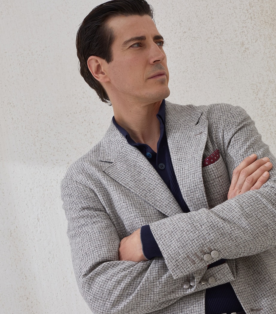 Cotton Polo Sweater CW425 Image 5