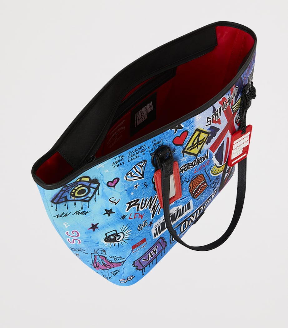 Sprayground x London Fashion Week Tote Bag MULTI Image 6