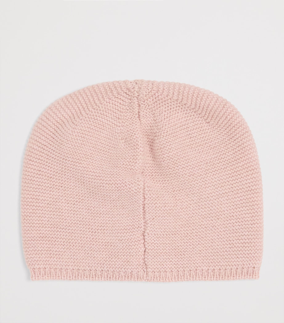 Cotton Knitted Bonnet (9 Months) 32 H94 Image 2