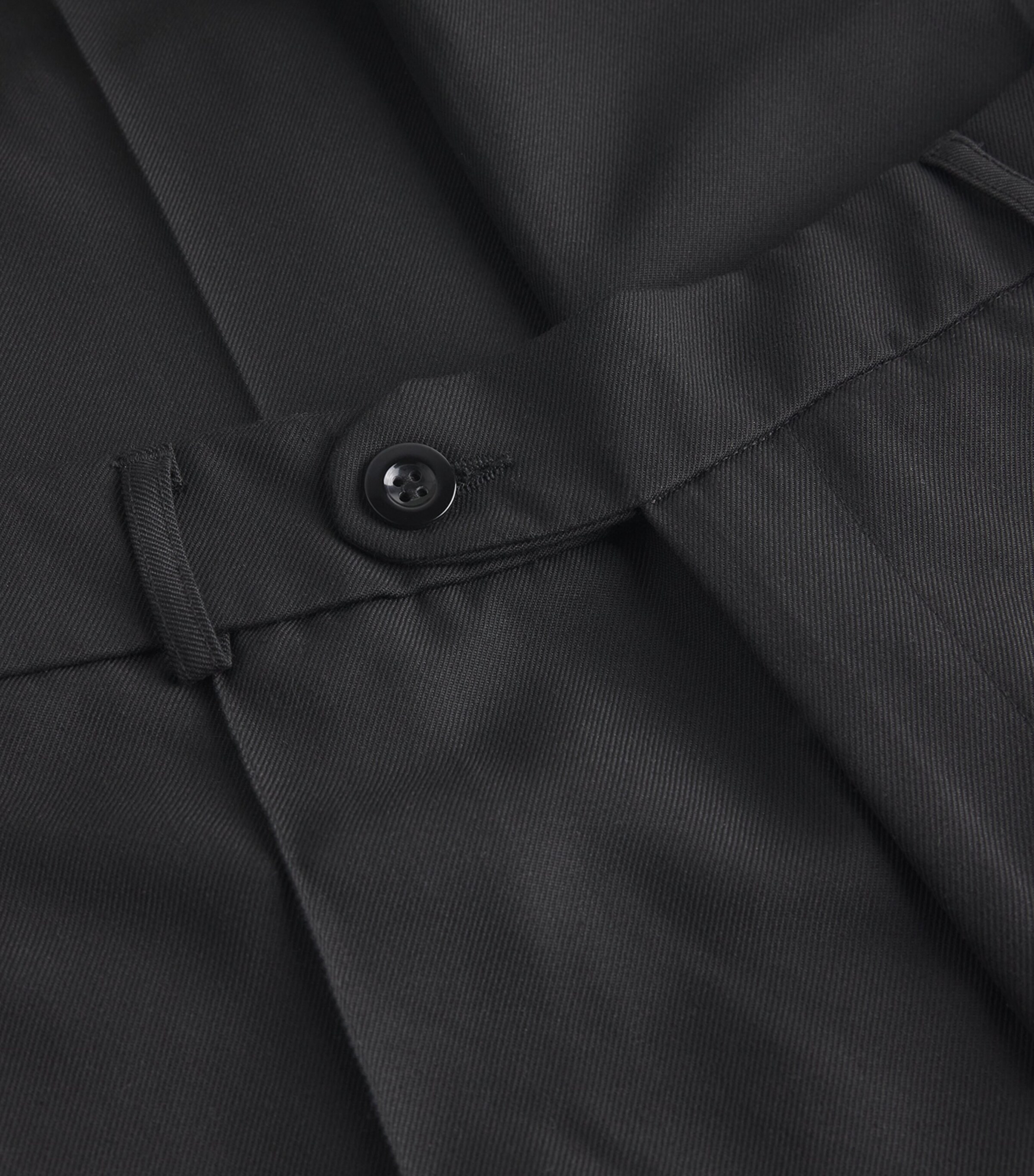 Wool-Blend Ester Straight Trousers KELP Image 5