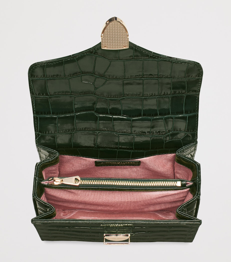 Aspinal Of London Midi Mayfair Top-Handle Bag Evergreen Image 5