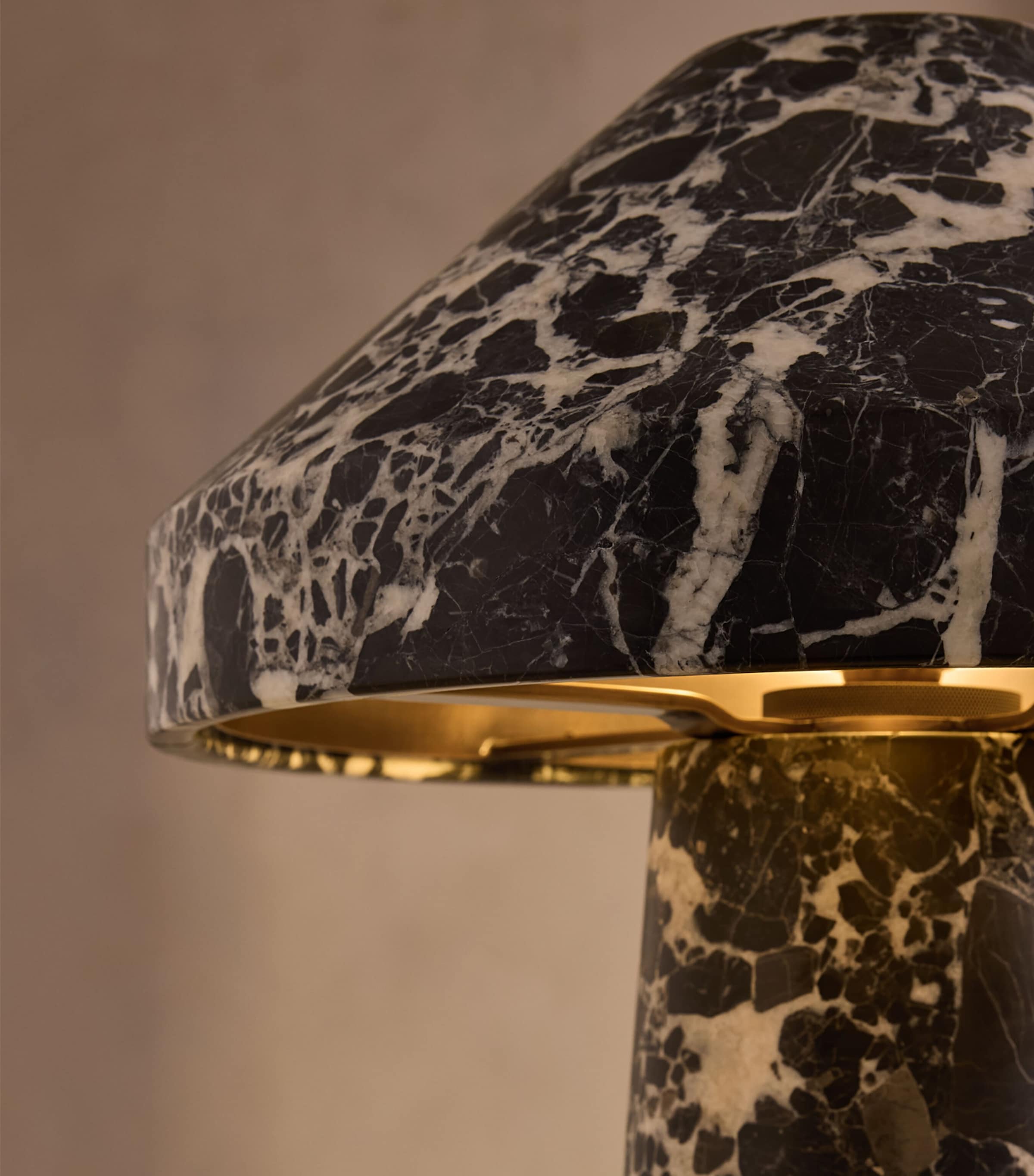 Marble Dimmable Jaya Table Lamp BLACK Image 5