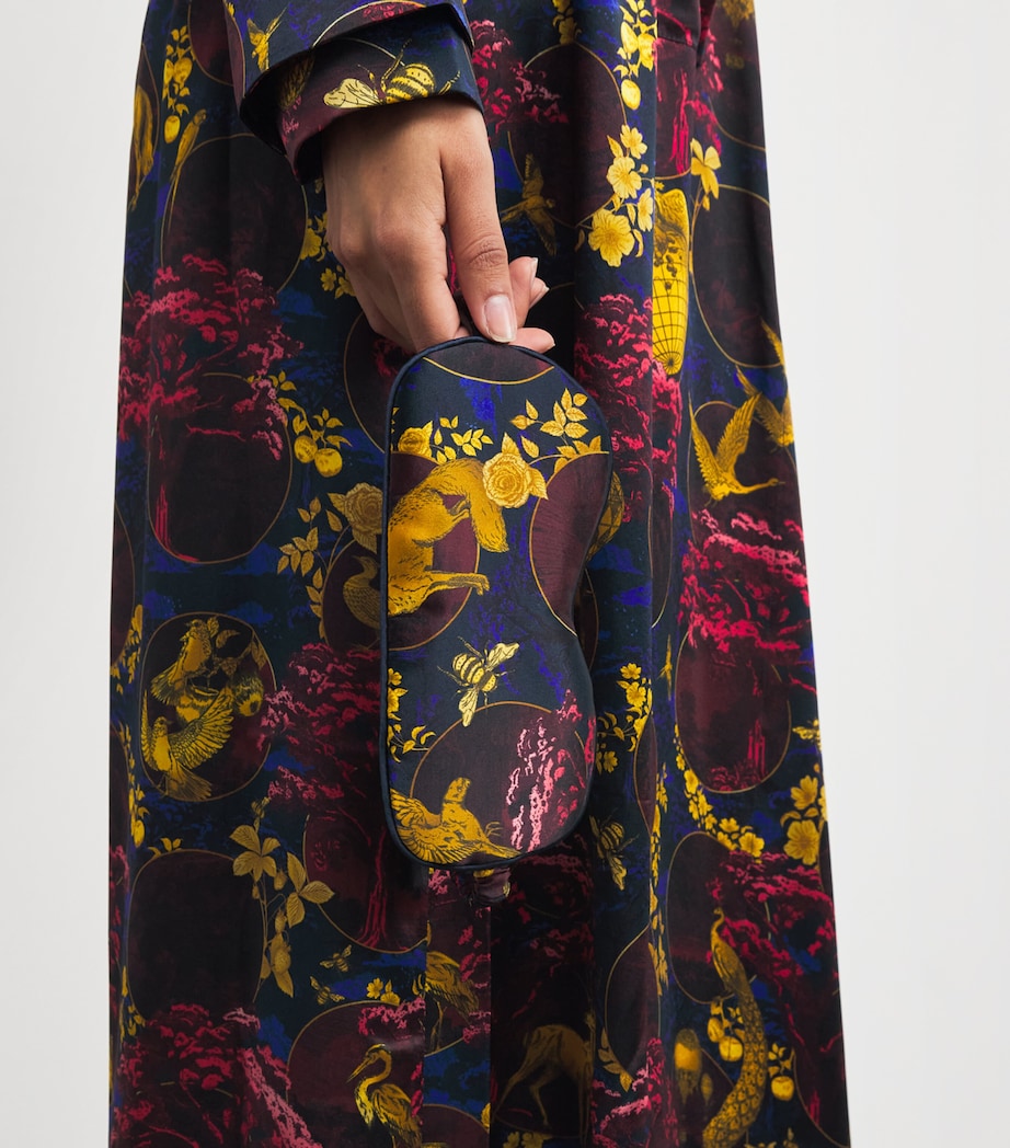 Silk Toile Sleep Mask MULTI Image 2