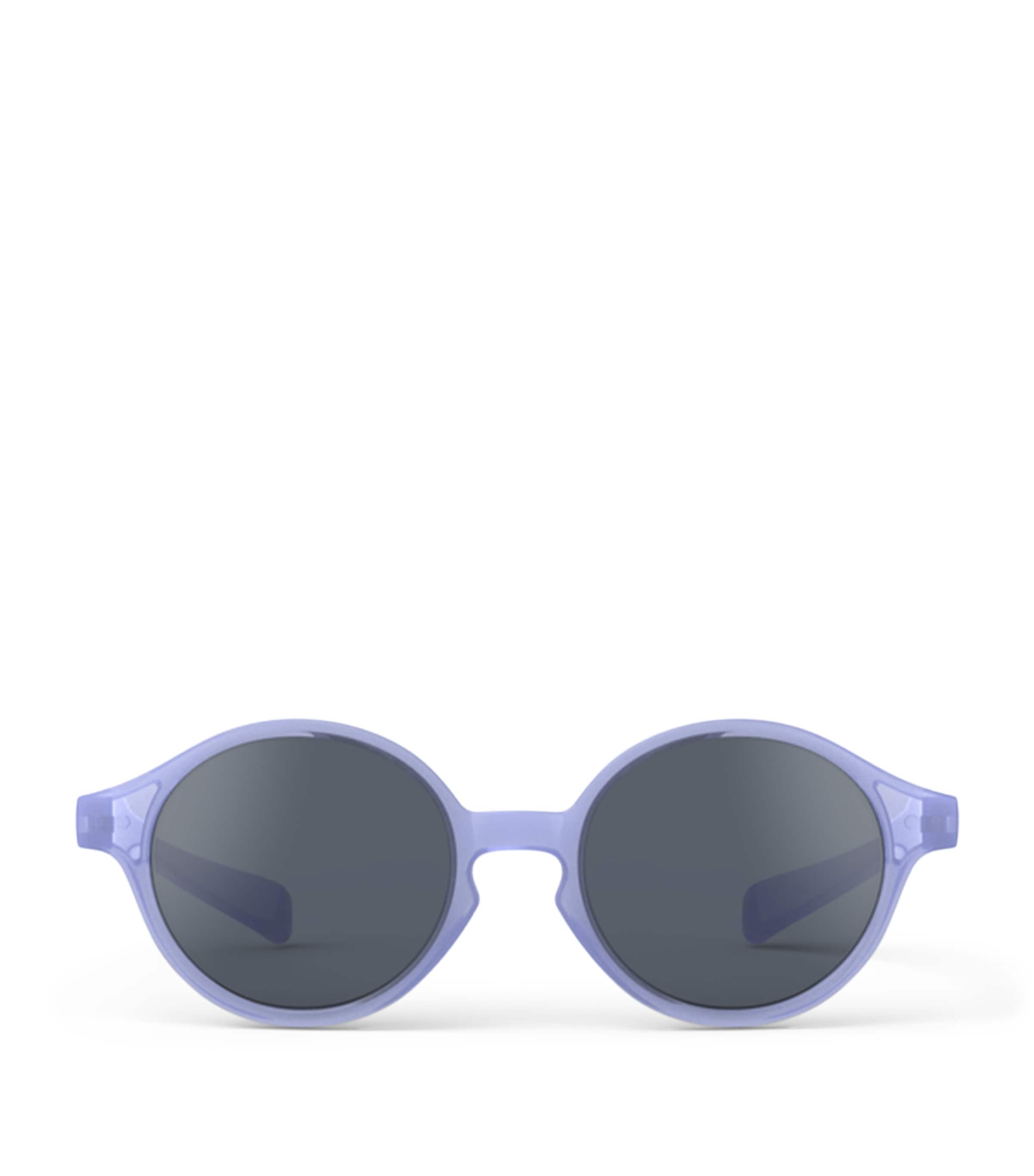IZIPIZI KIDS #d Round Baby Sunglasses (0 Months-3 Years) Mauve Image 1