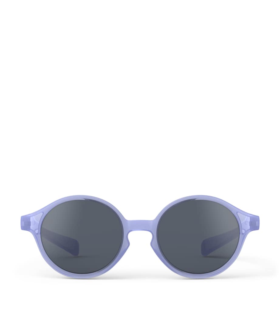 IZIPIZI KIDS #d Round Baby Sunglasses (0 Months-3 Years) Mauve Image 1