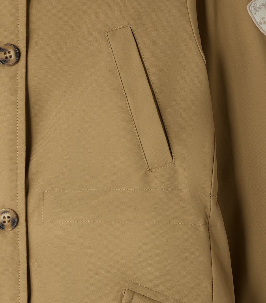 Water-Repellent Hooded Parka (4-8 Years) CHATAIGNE Image 3