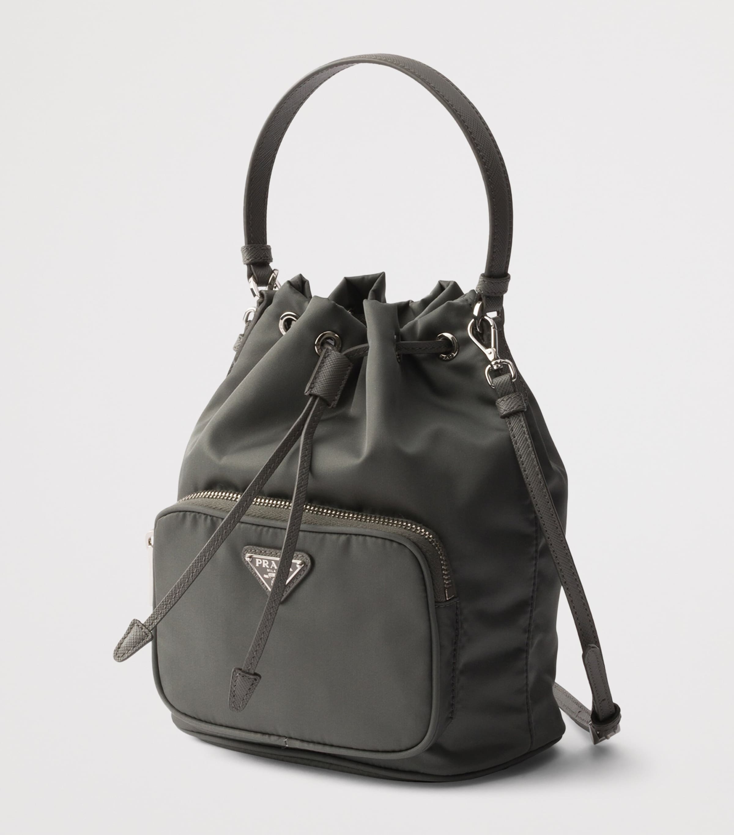 Re-Nylon Duet Bucket Bag F0ST1 Image 3