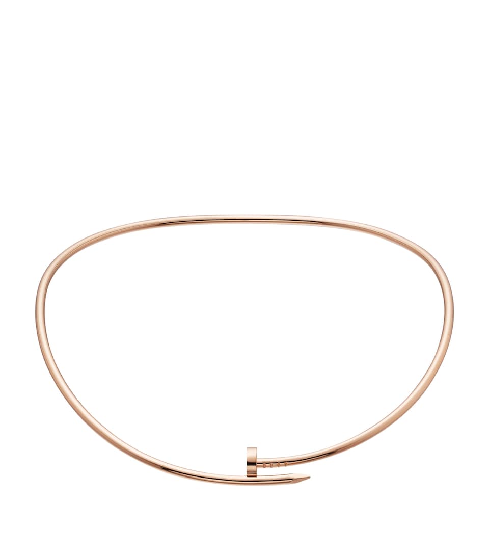 Rose Gold Juste un Clou Necklace