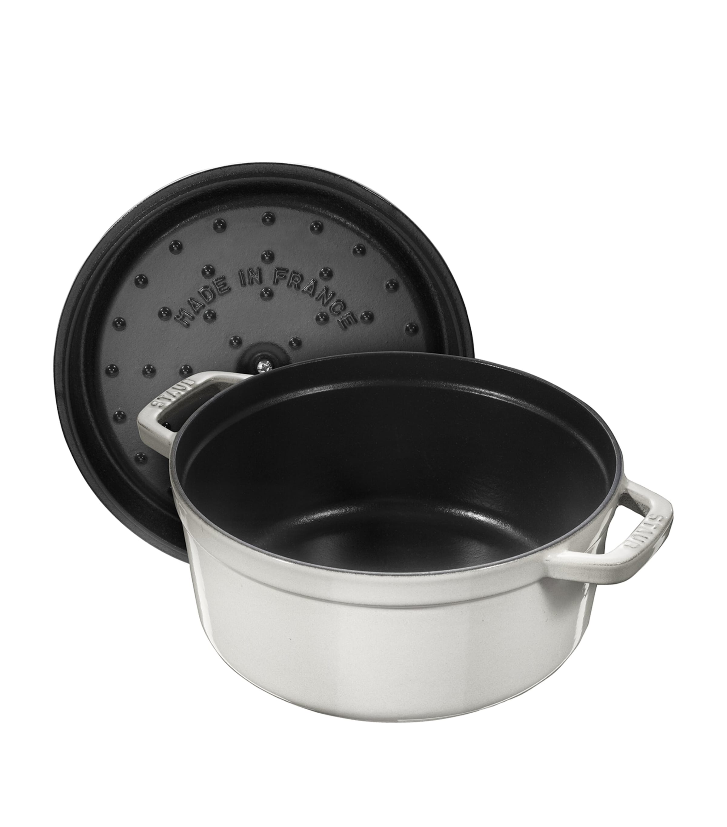 Round Cocotte (28cm) WHITE TRUFFLE Image 2