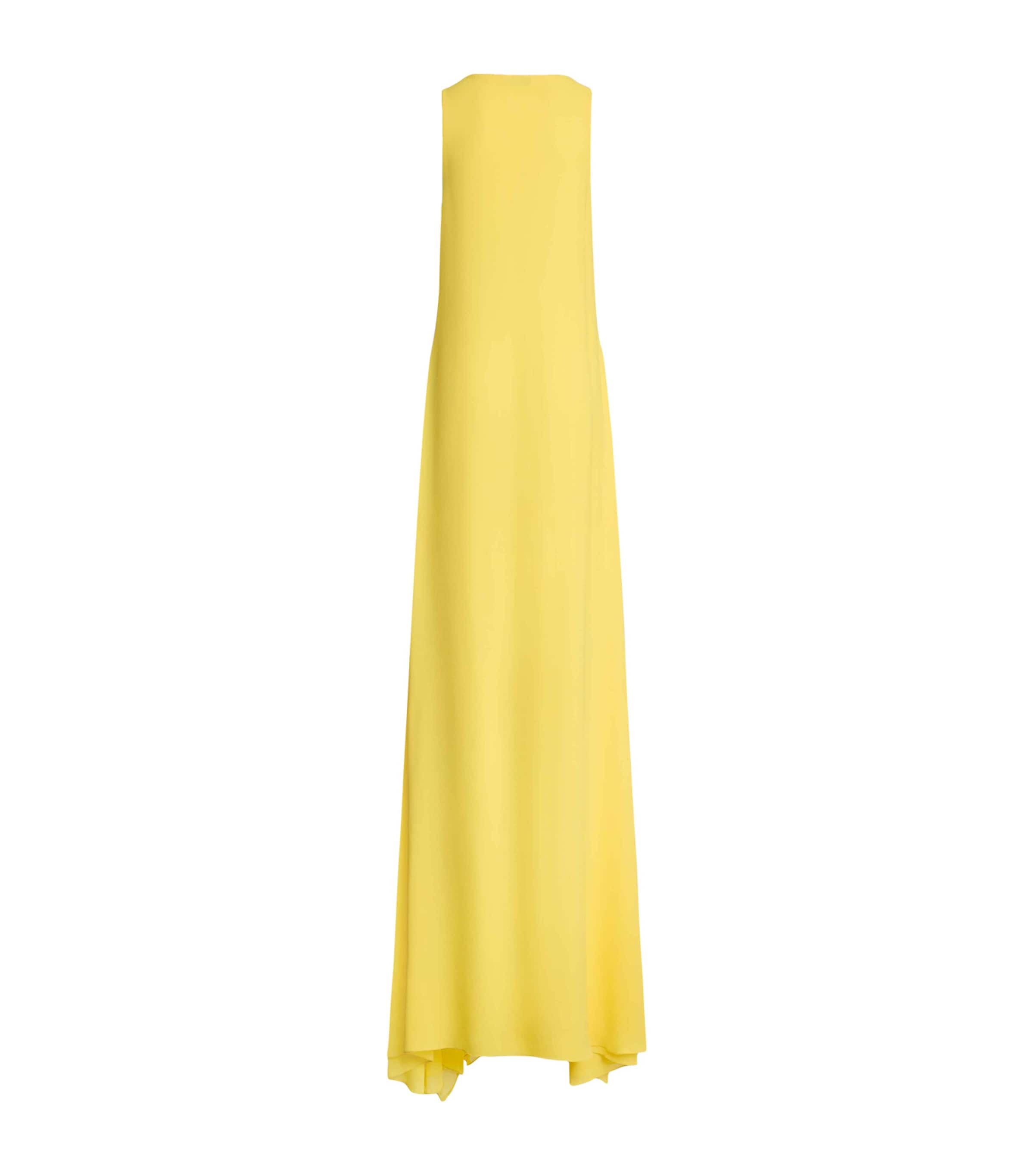 Ruffled Maxi Dress JAUNE VIF Image 2