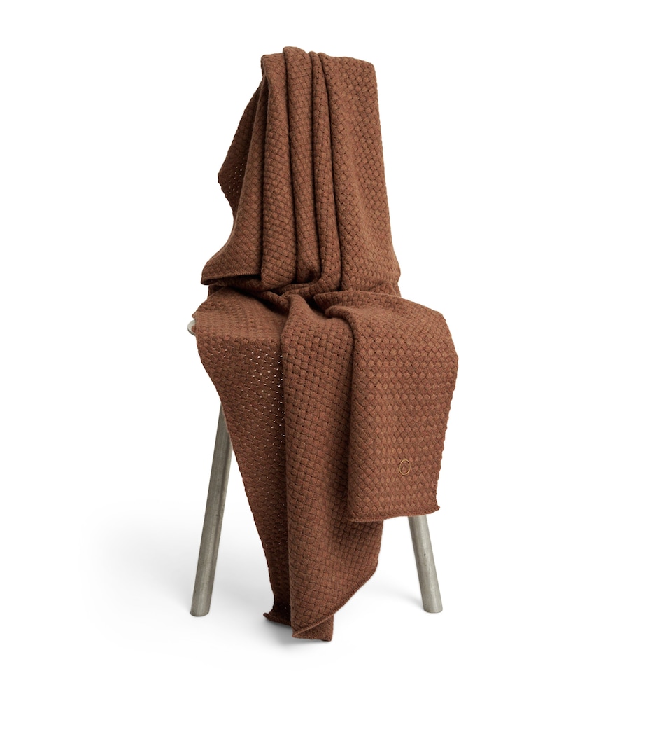Cashmere Maple Throw (180cm x 120cm) CARAMEL Image 2