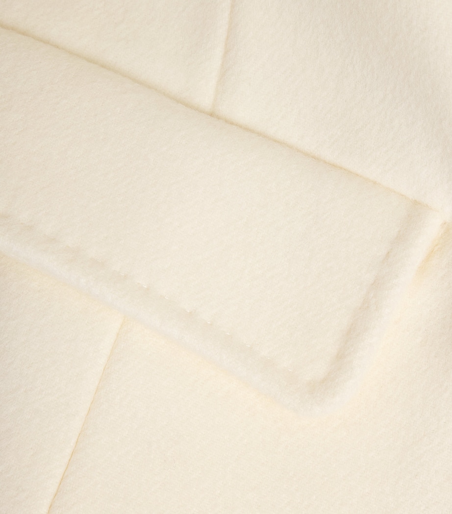 Mackage Womens Wool Corazon Trench Coat Cream Image 6