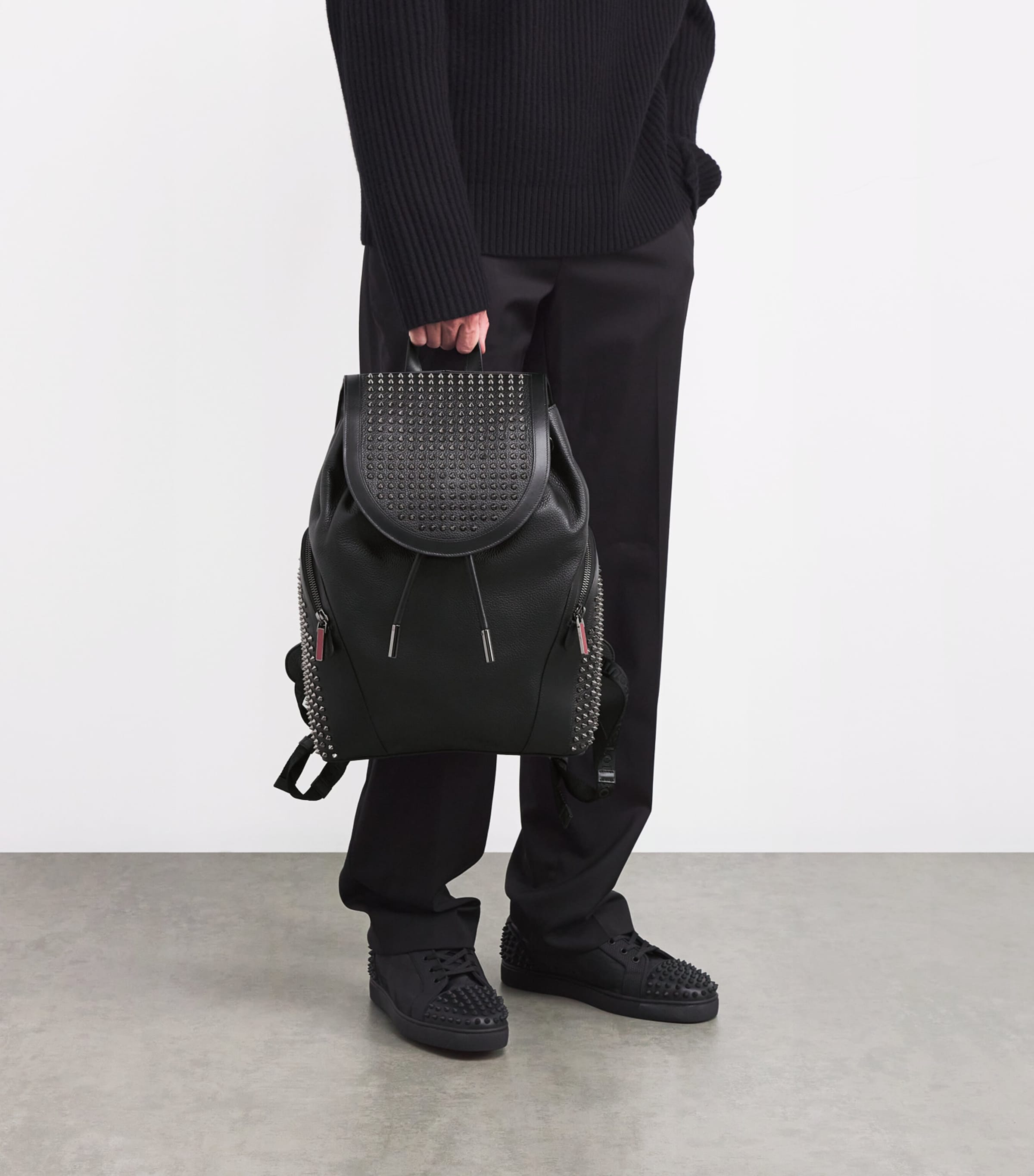 Christian Louboutin Funky Leather Backpack | Harrods US