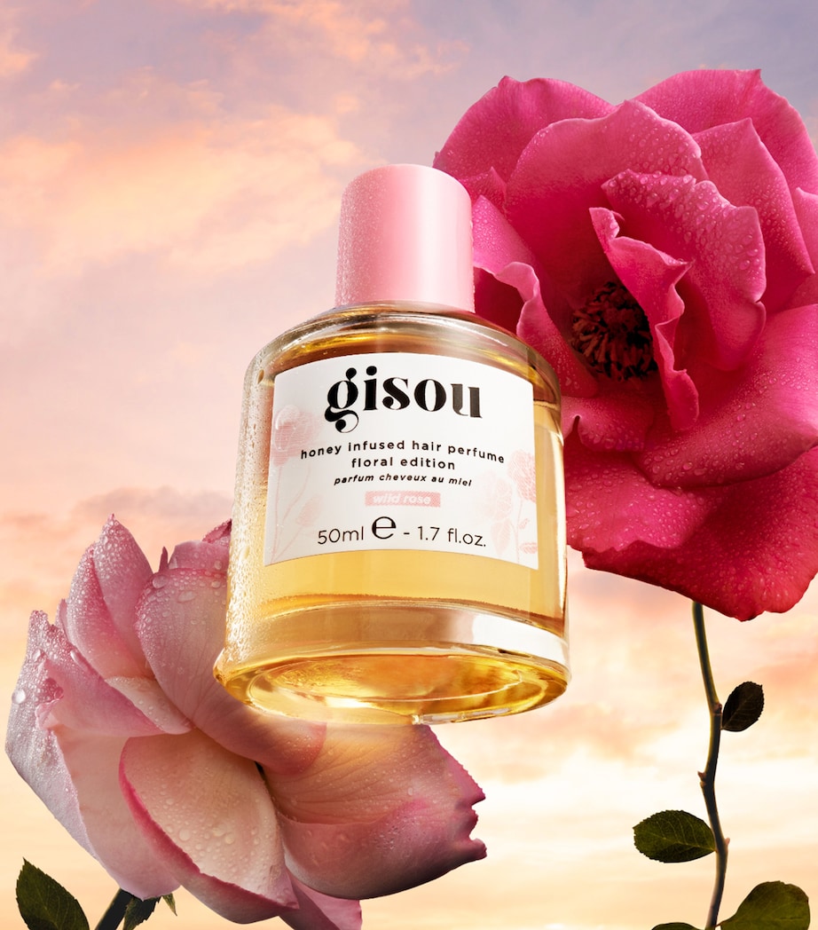 Honey Infused Hair Perfume Floral Edition (50ml) - Wild Rose NO COLOUR Image 3
