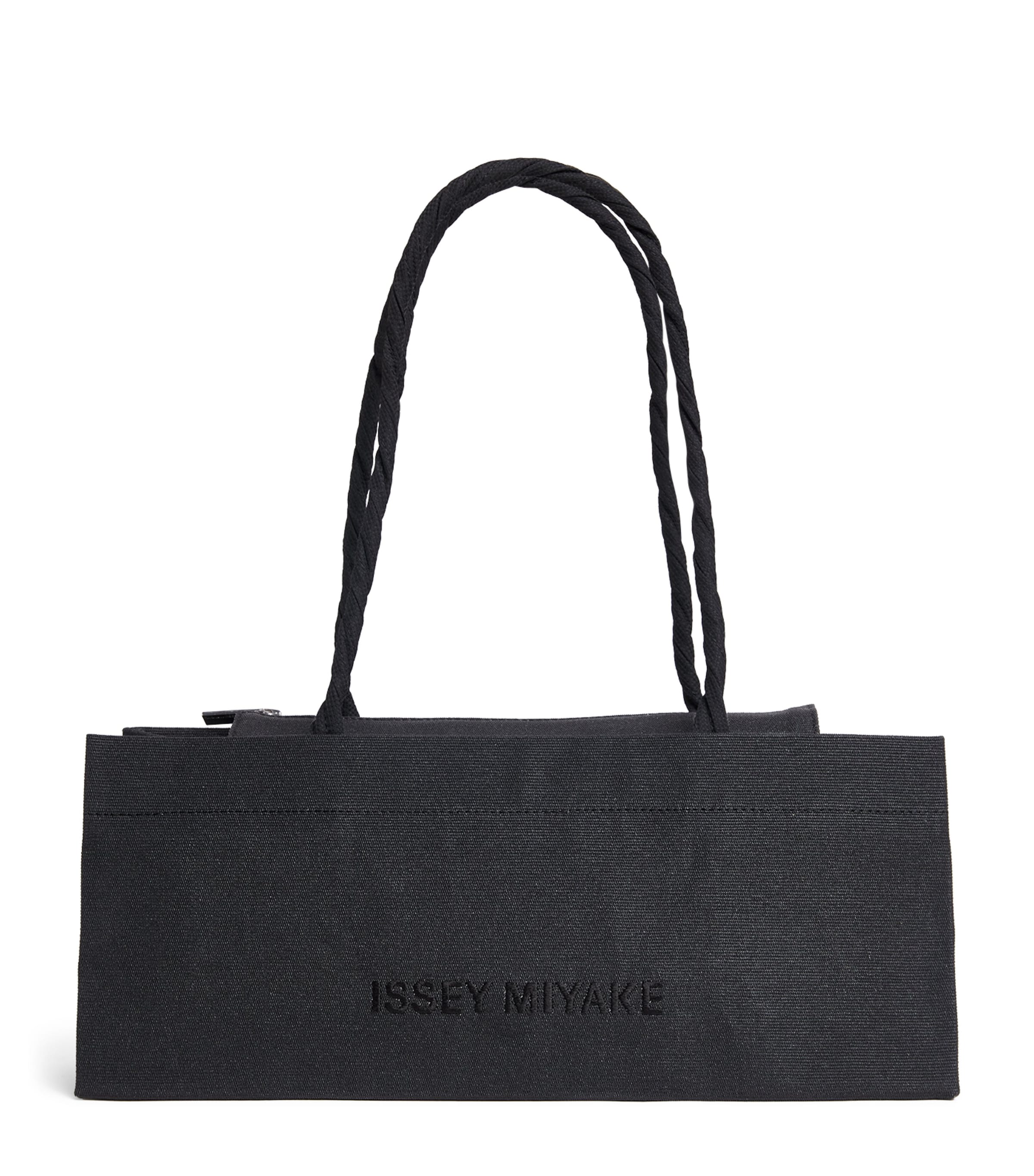 Issey Miyake Black Paper Bag Shoulder Bag | Harrods US