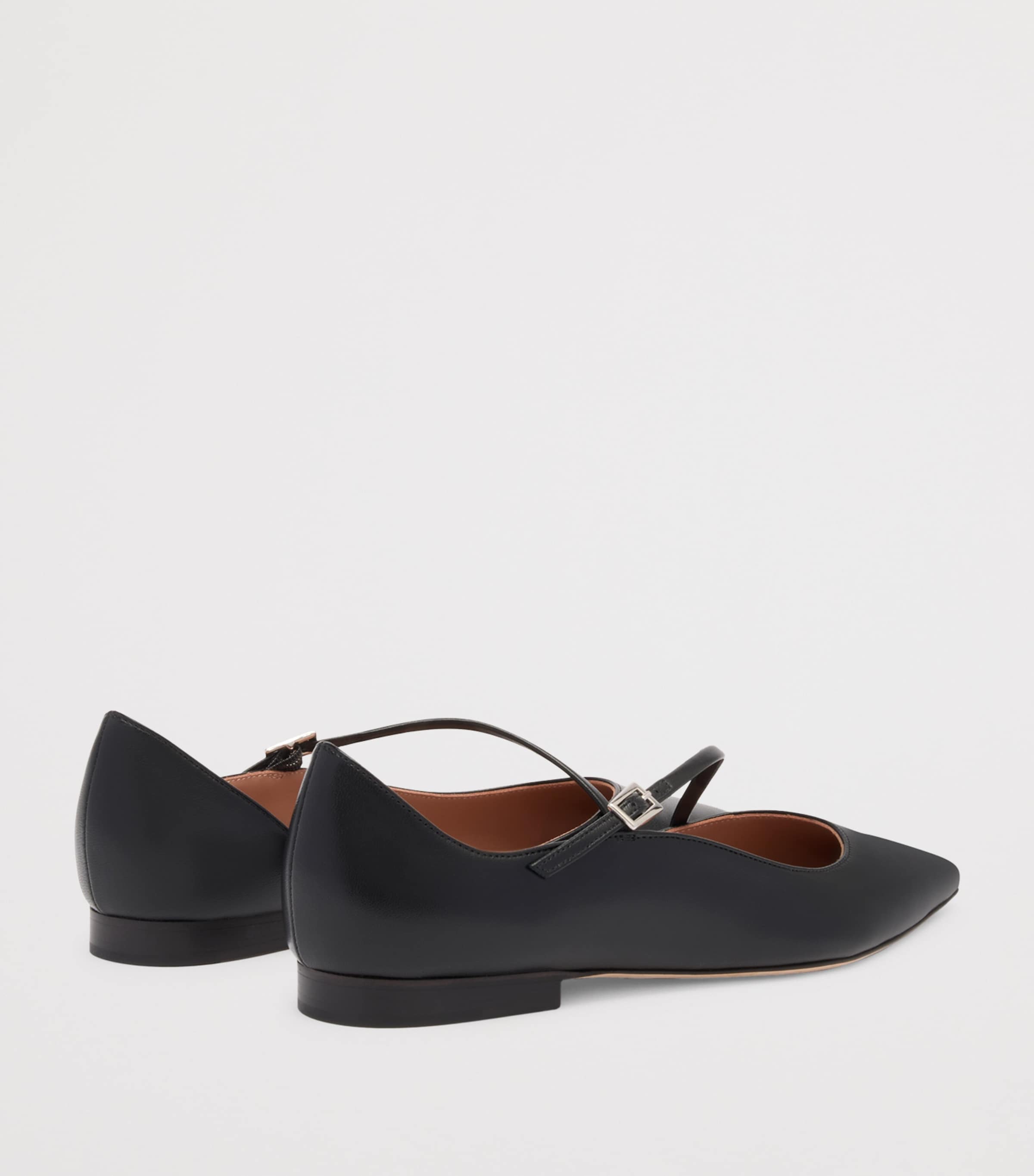 Nappa Leather Bettina Pumps BLACK Image 4