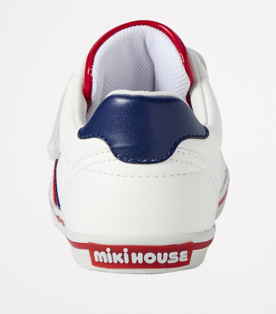 Faux Leather Logo Trainers 2 Image 7