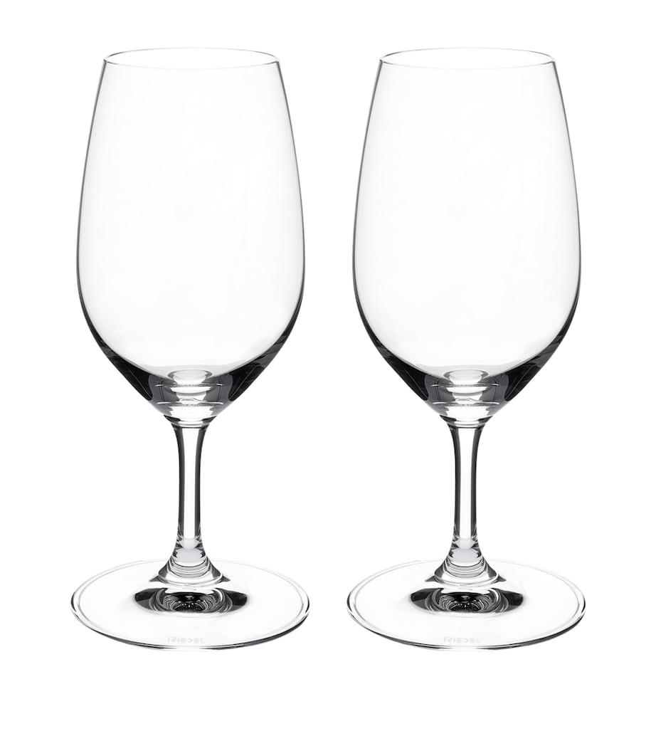 Riedel Crystal Vinum Port Glasses (Set of 2) Clear Image 1
