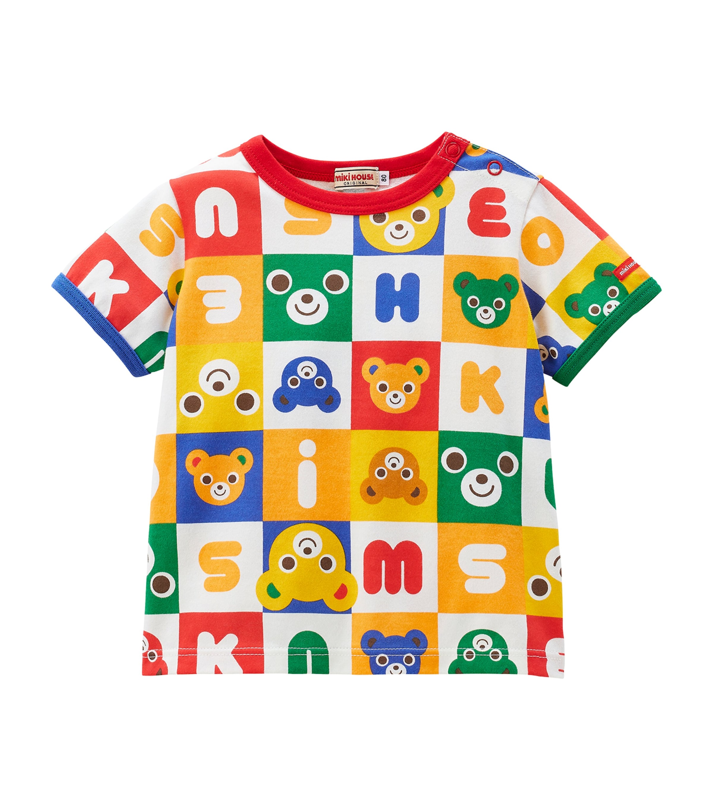 Miki House Cotton T-shirt