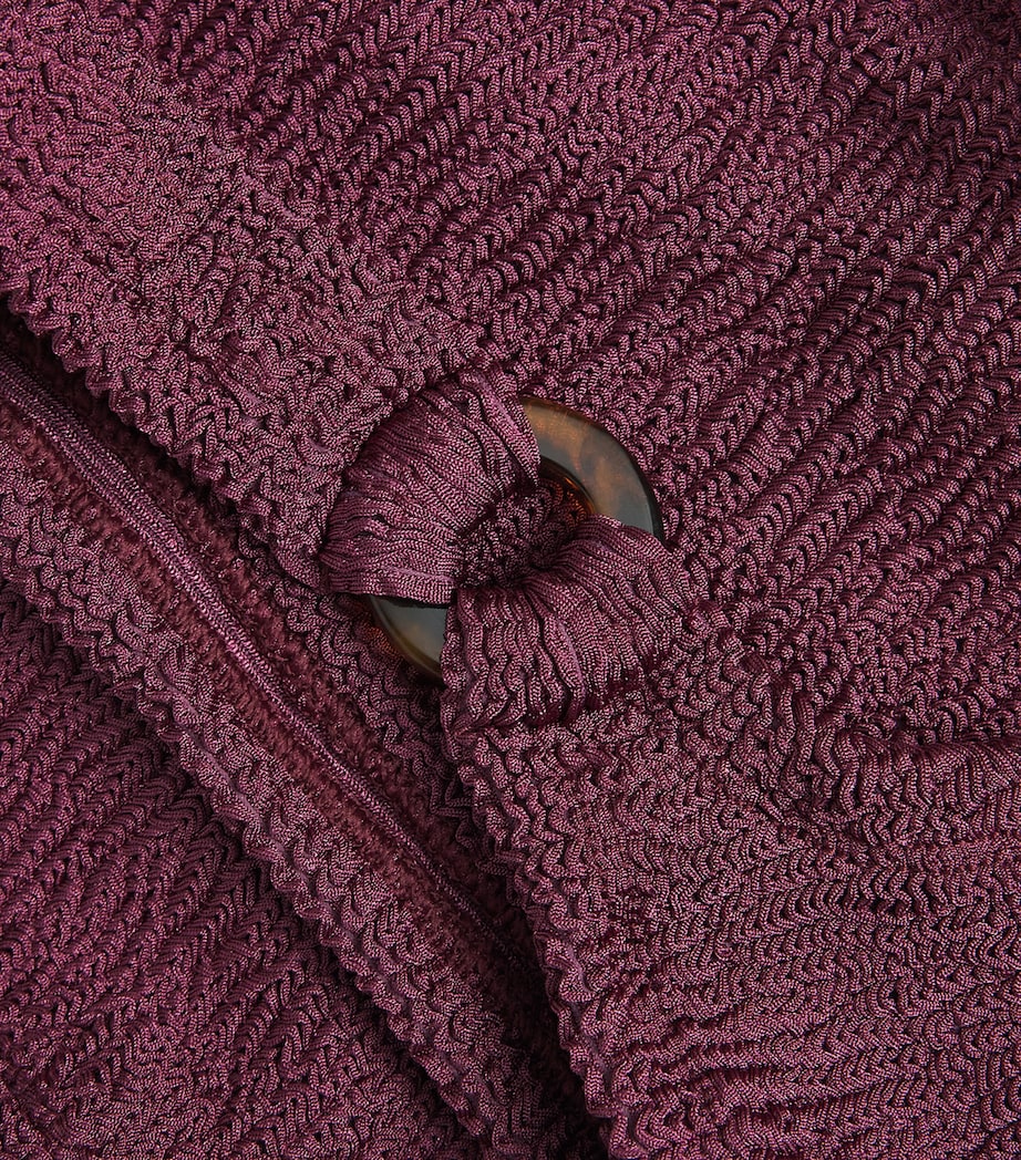 Domino Swimsuit METALLIC GRAPE Image 4