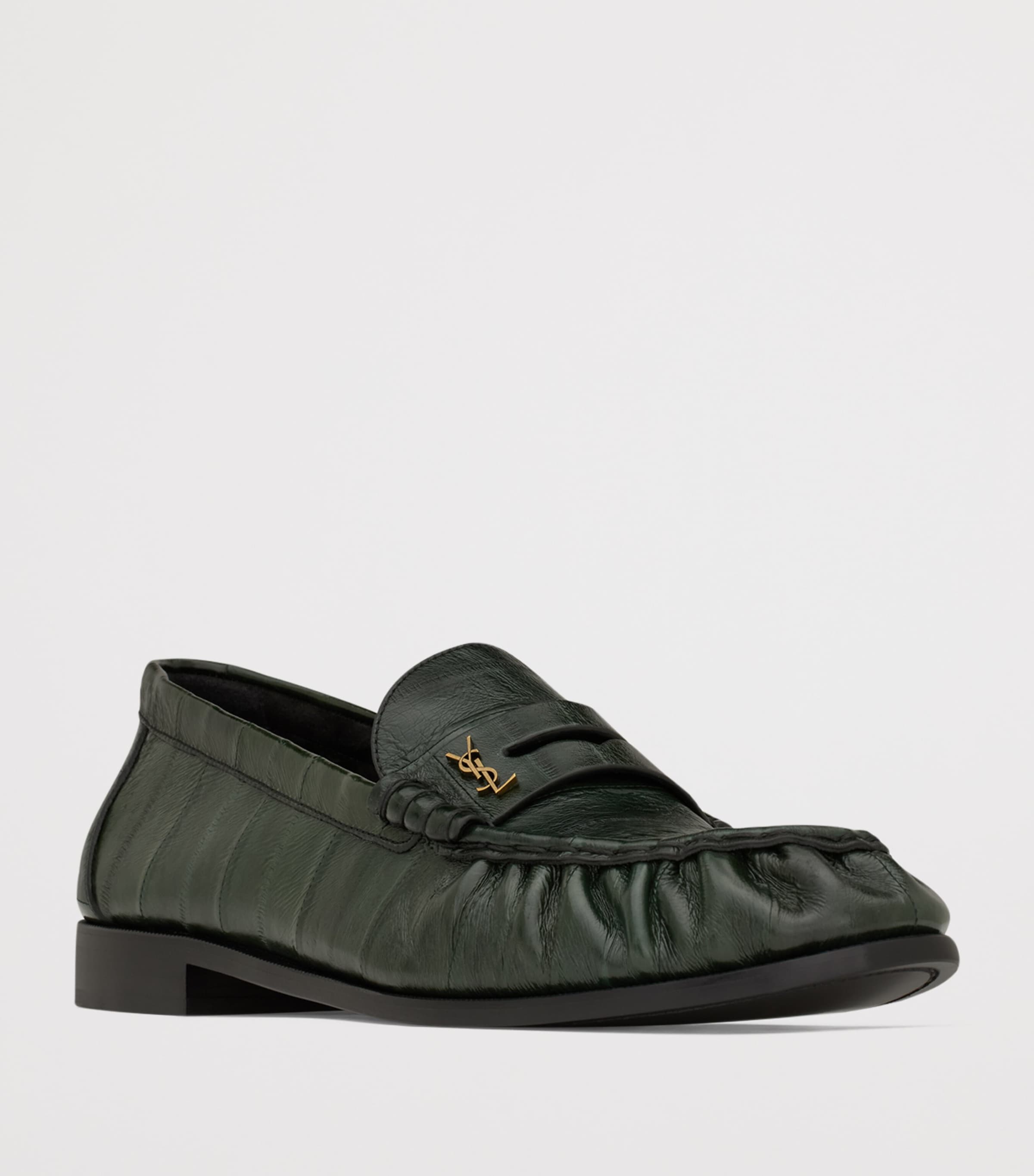 Saint Laurent Leather Le Loafers Image 2