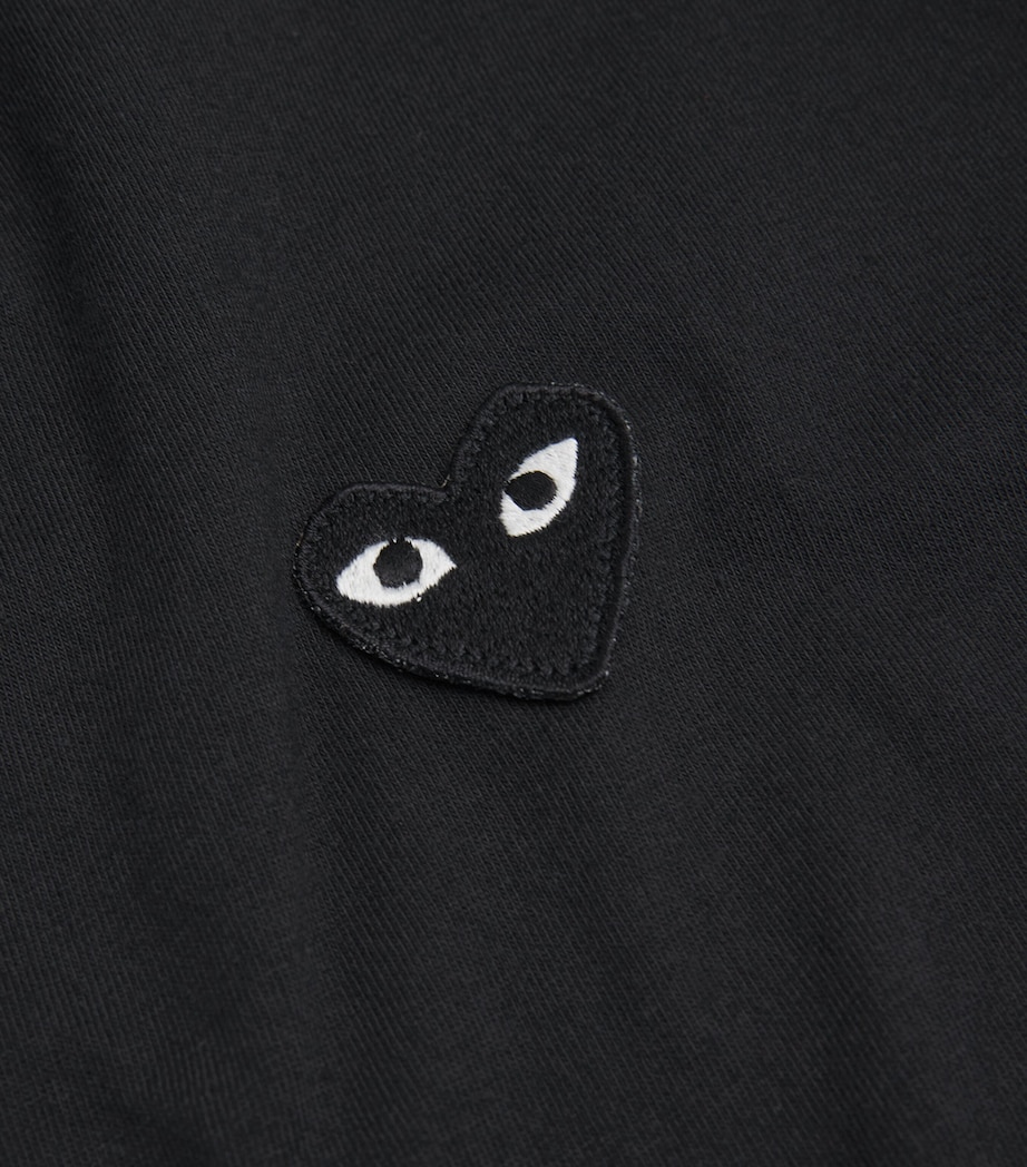 Heart Logo T-Shirt BLACK Image 5