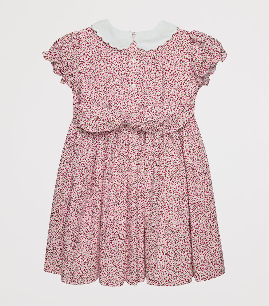 Ditsy Duck-Appliqué Dress (2-5 Years) RED CHERRY DITSY Image 2