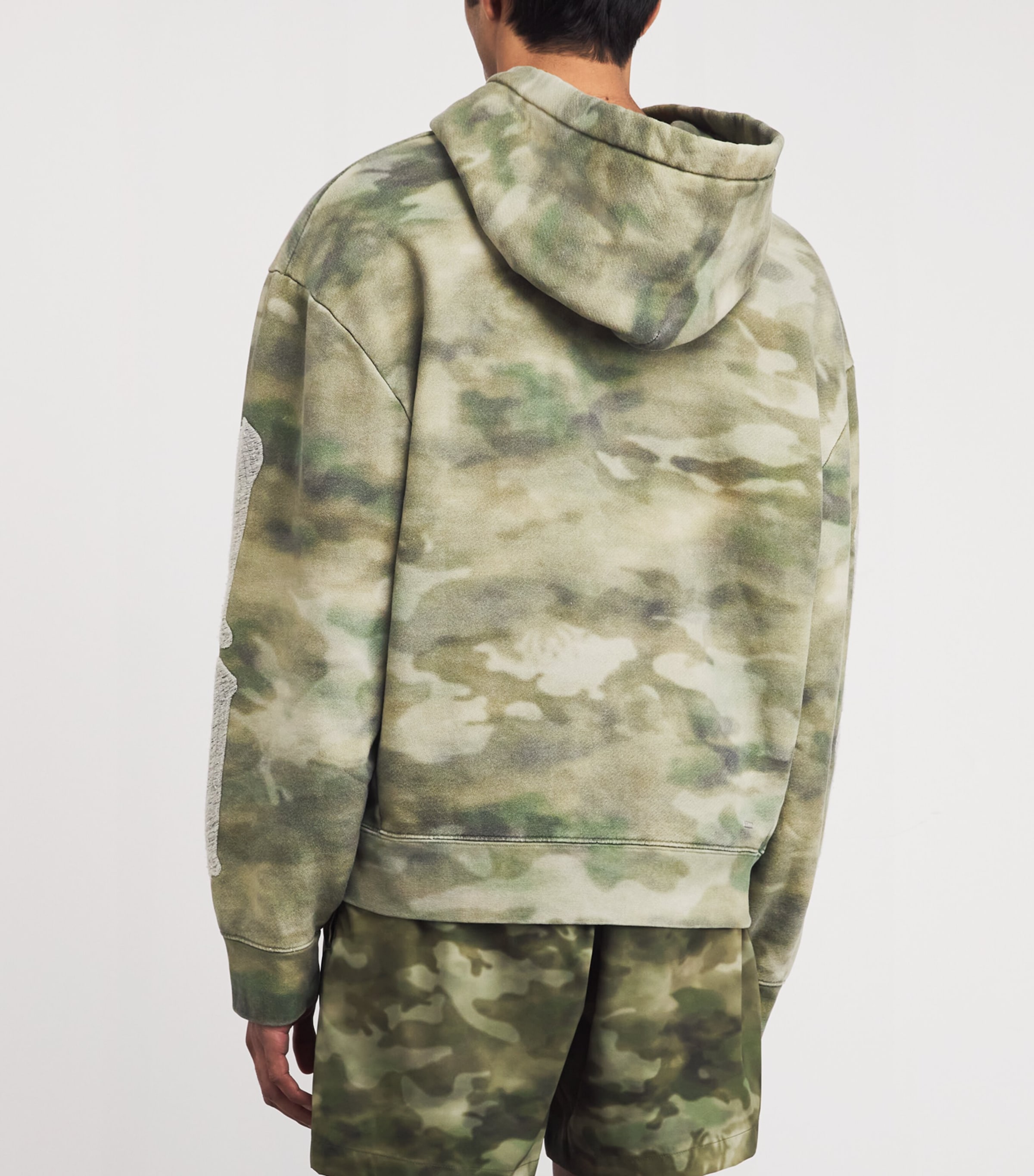 Cotton Camouflage Bones Hoodie CAMO Image 4