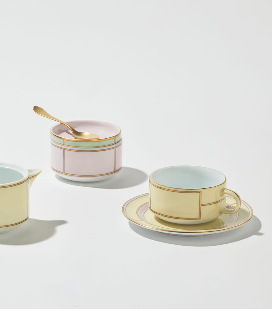 Porcelain Colonna Diva Giallo Teacup (245ml) G00134901 Image 3