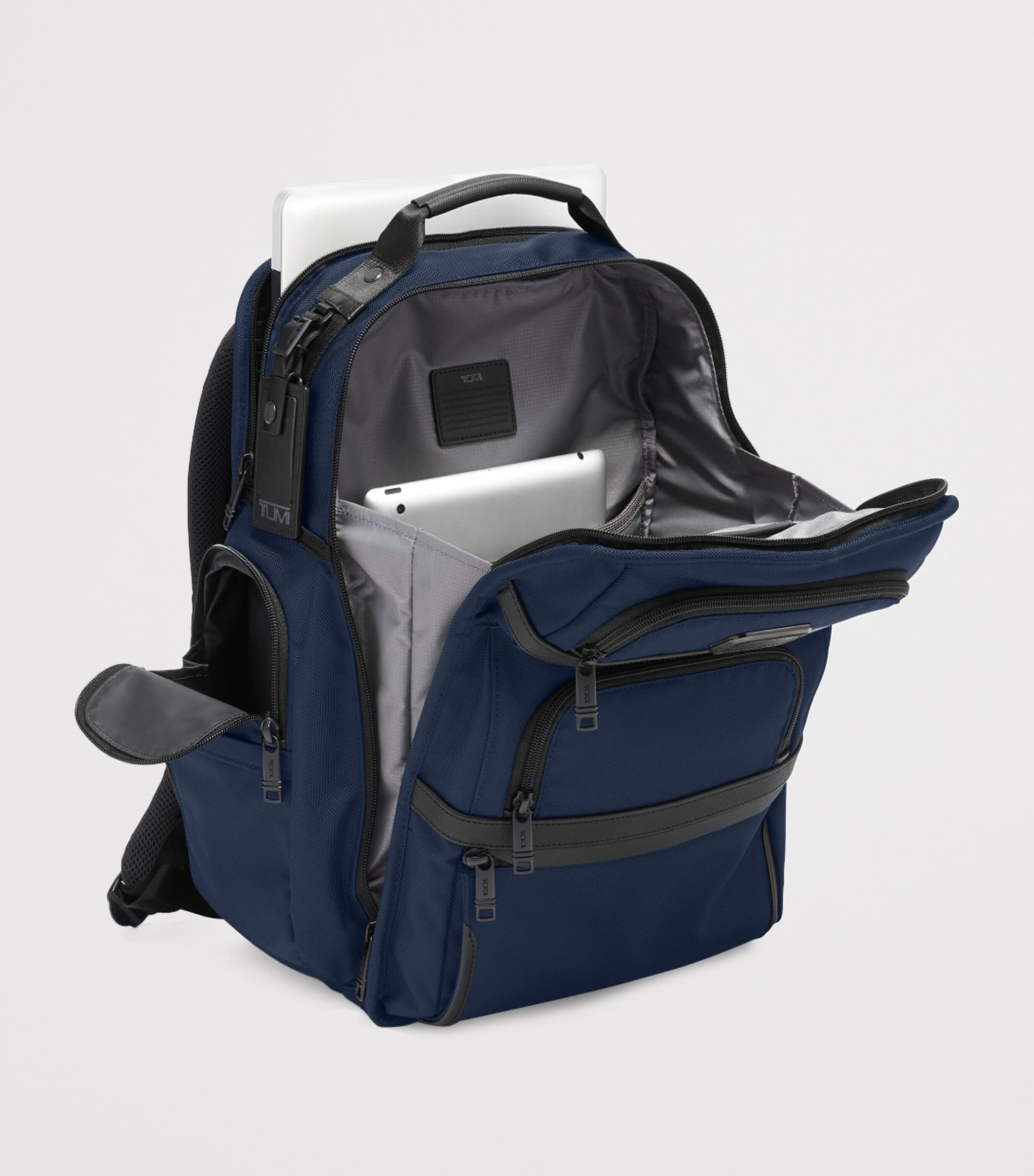 Tumi Blue Alpha 3 Tumi Brief Pack Backpack | Harrods US