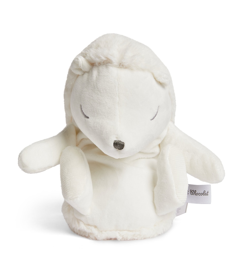 Léon The Hedgehog Soft Toy (25cm) ECRU Image 1