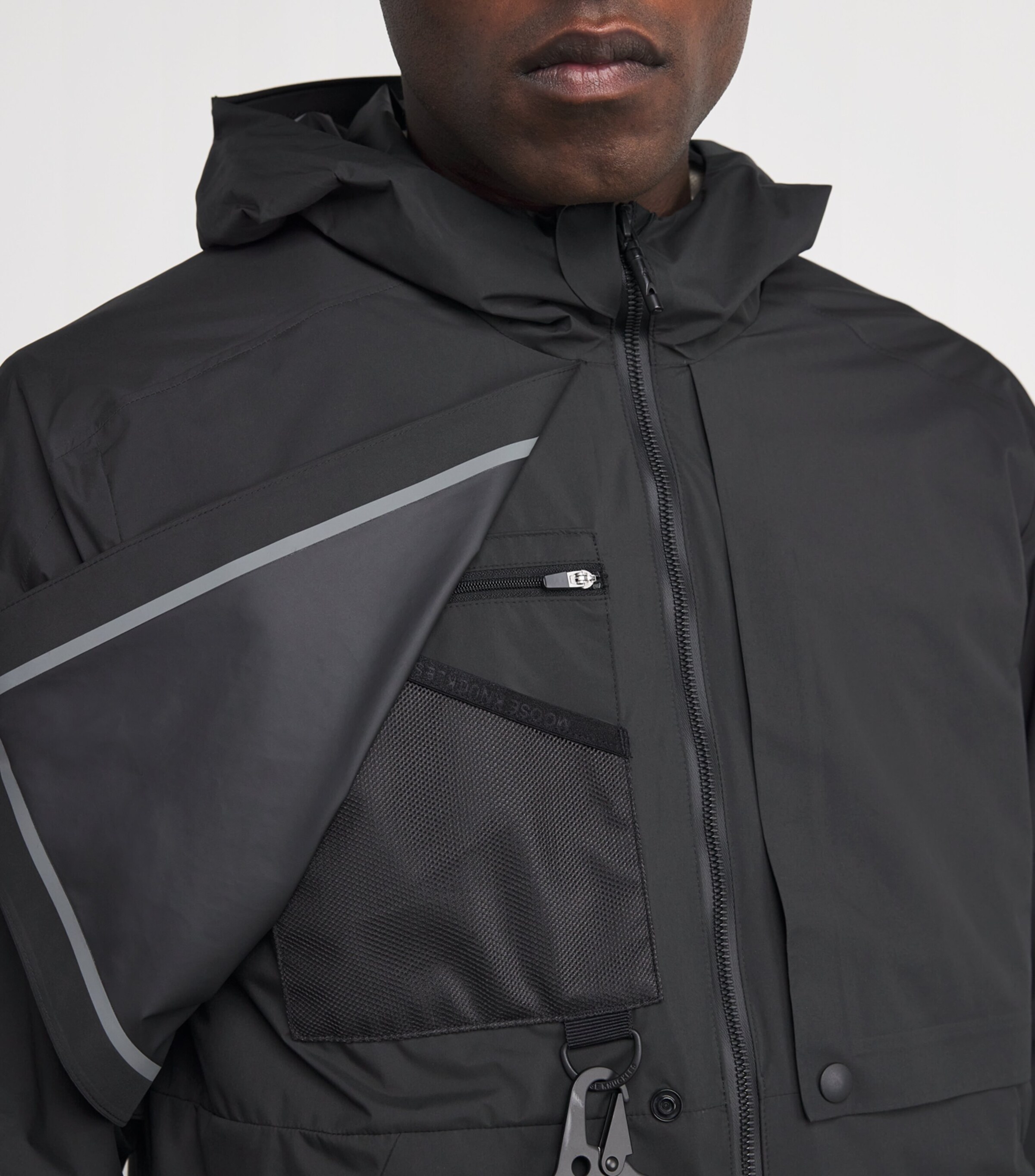 Packable Knox Rain Jacket BLACK - 292 Image 6