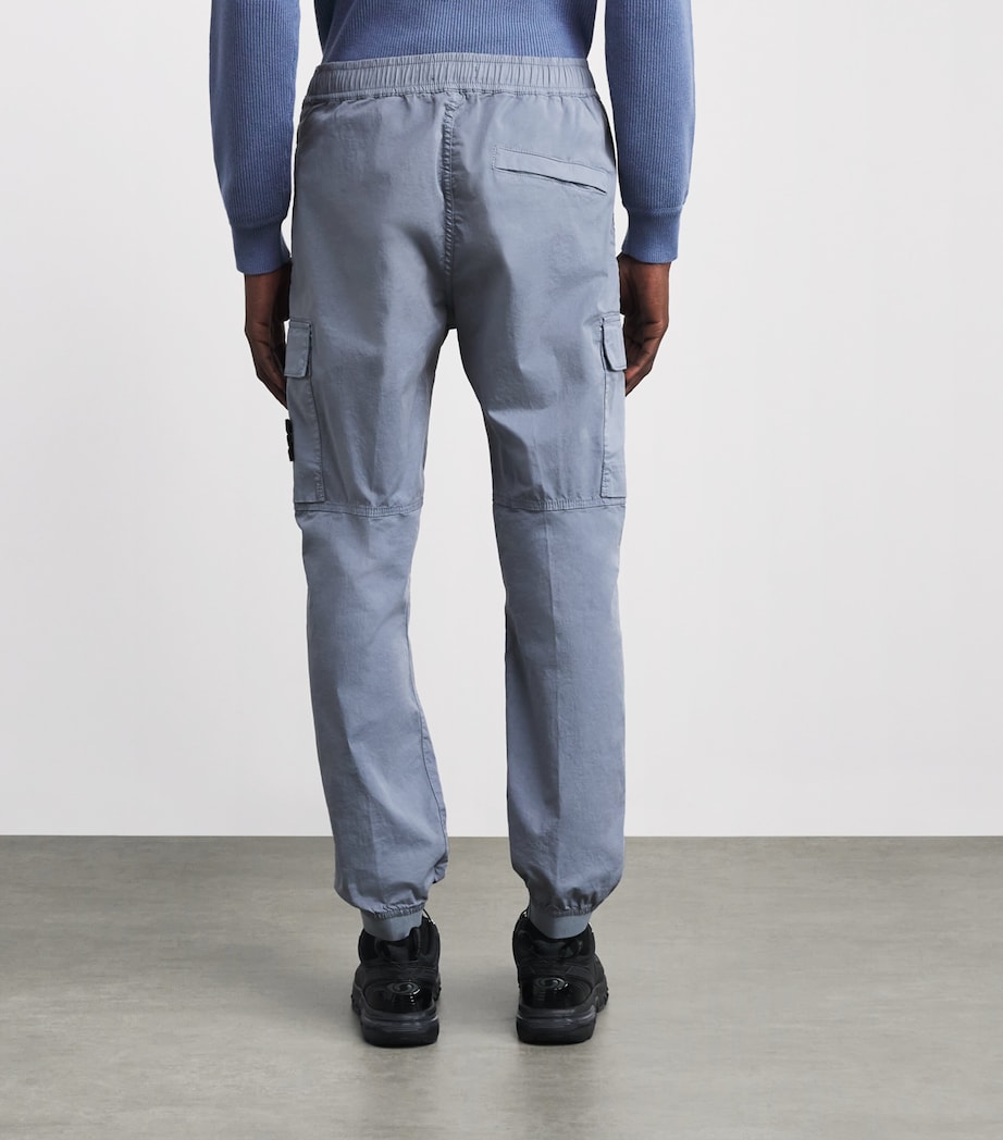 Stretch-Cotton Cargo Trousers V0024 Image 4