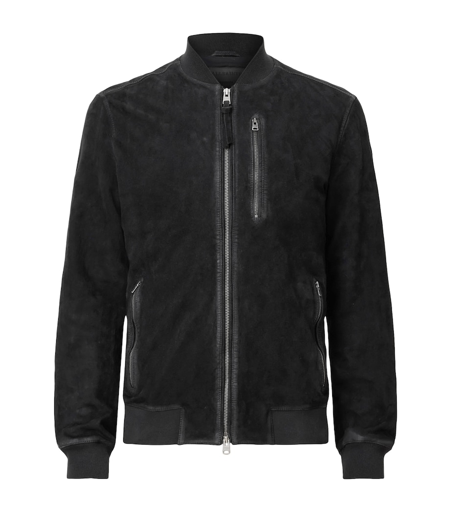 Suede Kemble Bomber Jacket BLACK Image 1