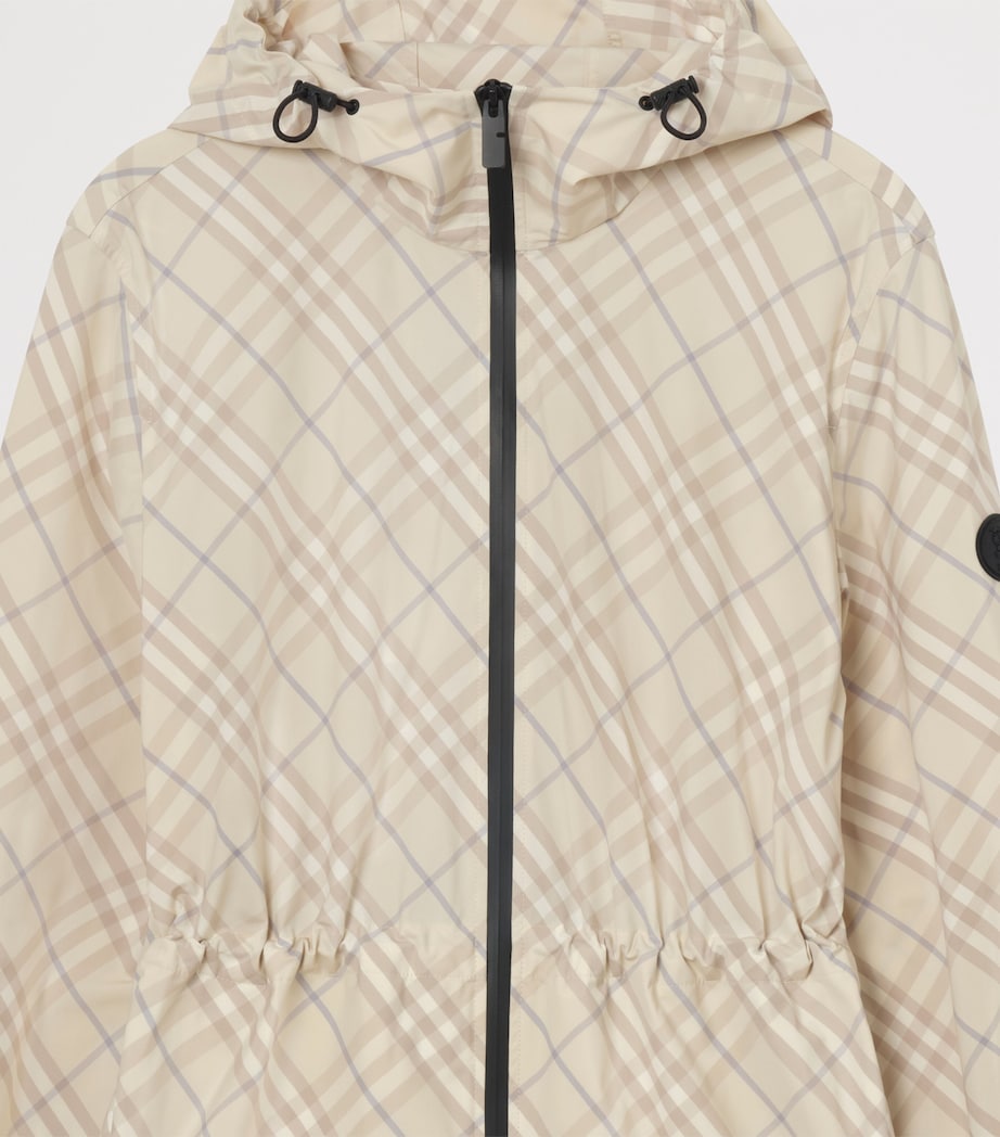 Burberry Womens Check Whitstable Jacket Sesame Beige Ip Chk Image 5