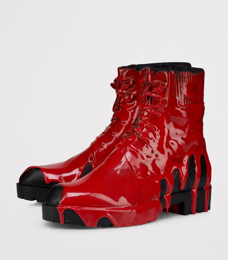 Christian Louboutin Molten Trapman Biker Boots Image 2