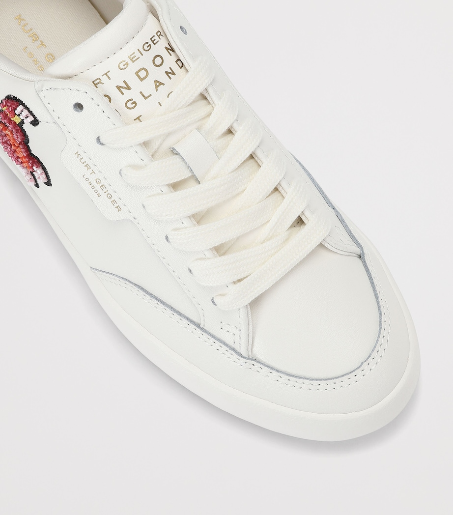 Kurt Geiger London Leather London Patch Sneakers White/oth Image 2