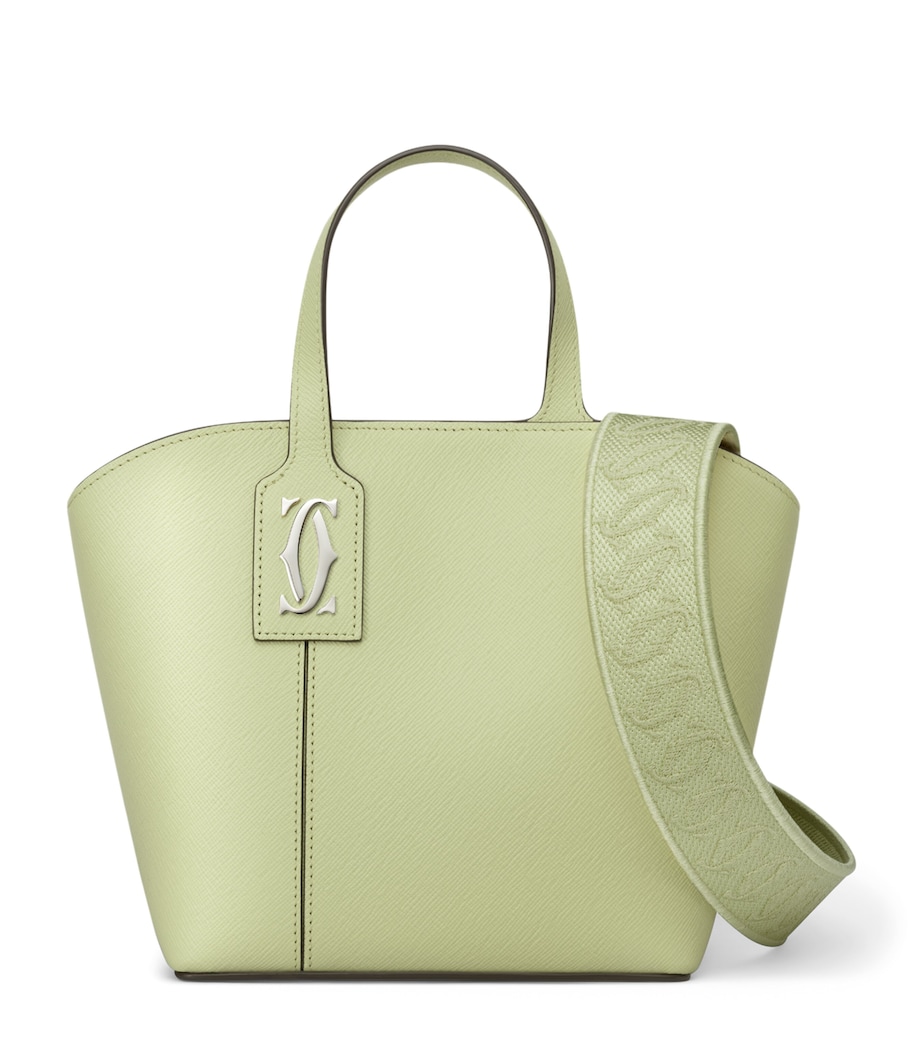 Cartier Mini Leather C de Cartier Tote Bag Citrus Image 1