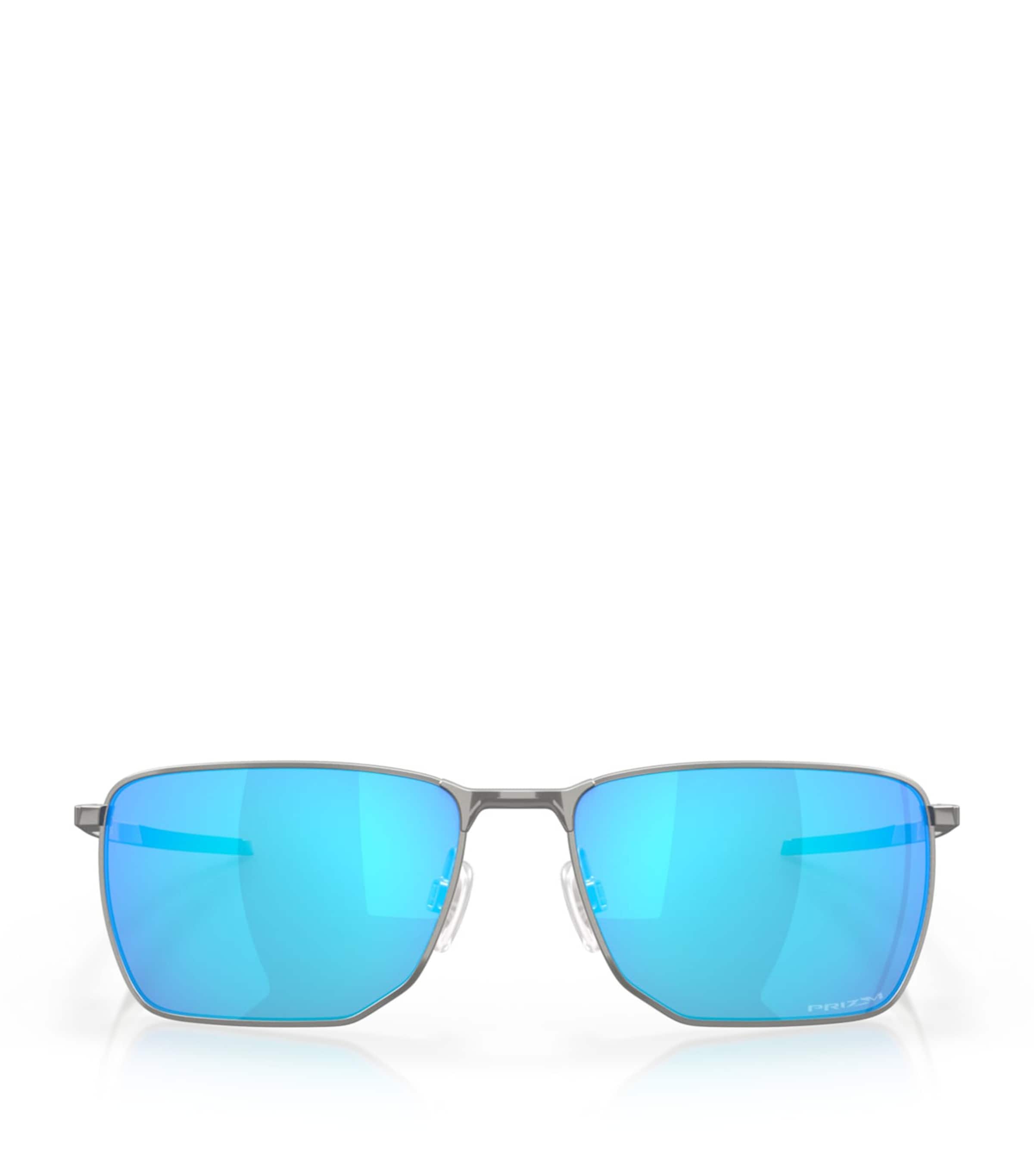 Oakley Ejector Rectangle Sunglasses Silver Image 1