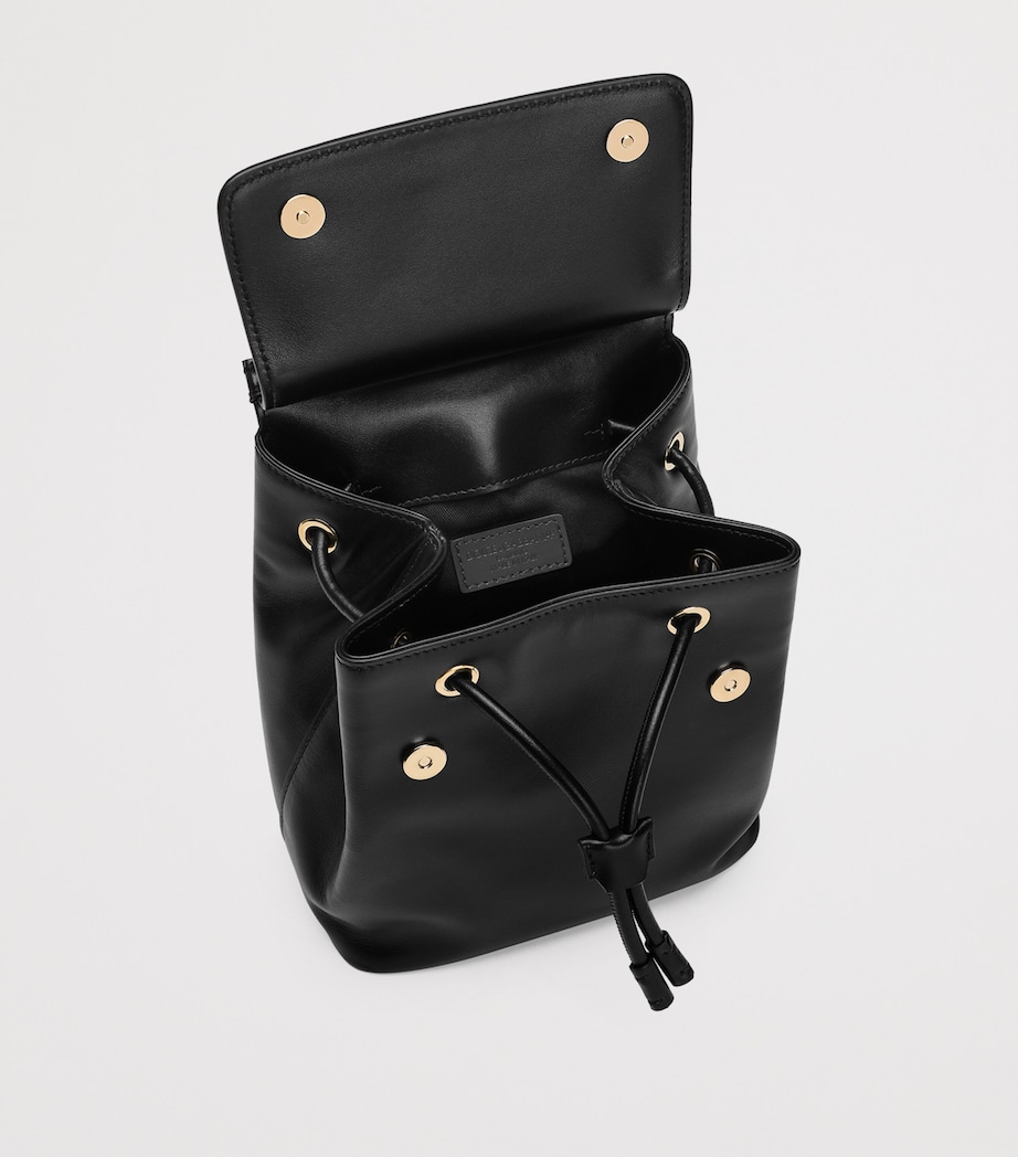 Calfskin Backpack 80999-BLACK Image 3